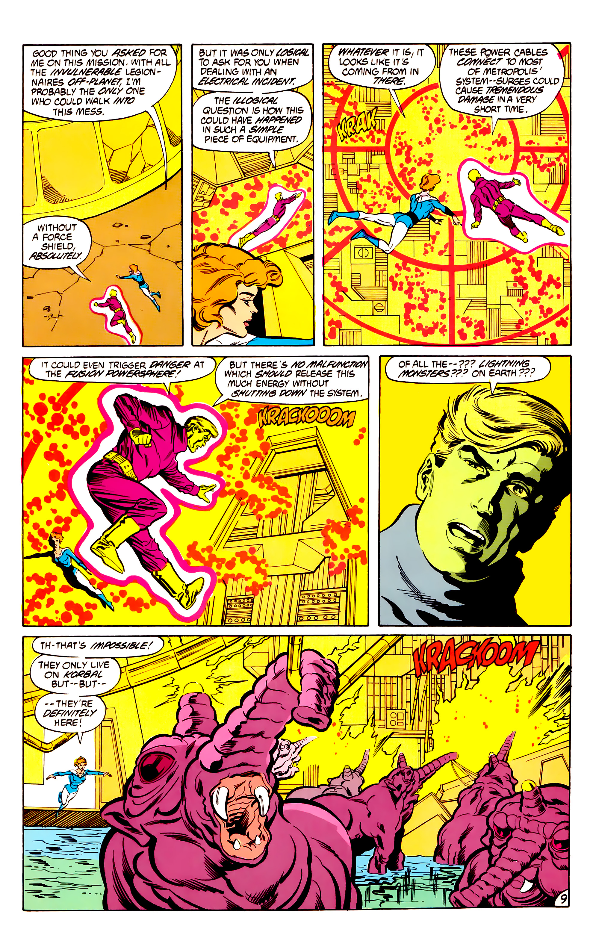 Read online Legion of Super-Heroes (1984) comic -  Issue #30 - 10