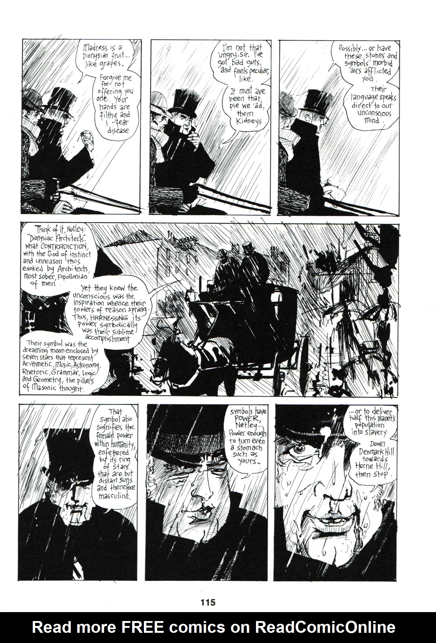 Read online Taboo comic -  Issue #5 - 117