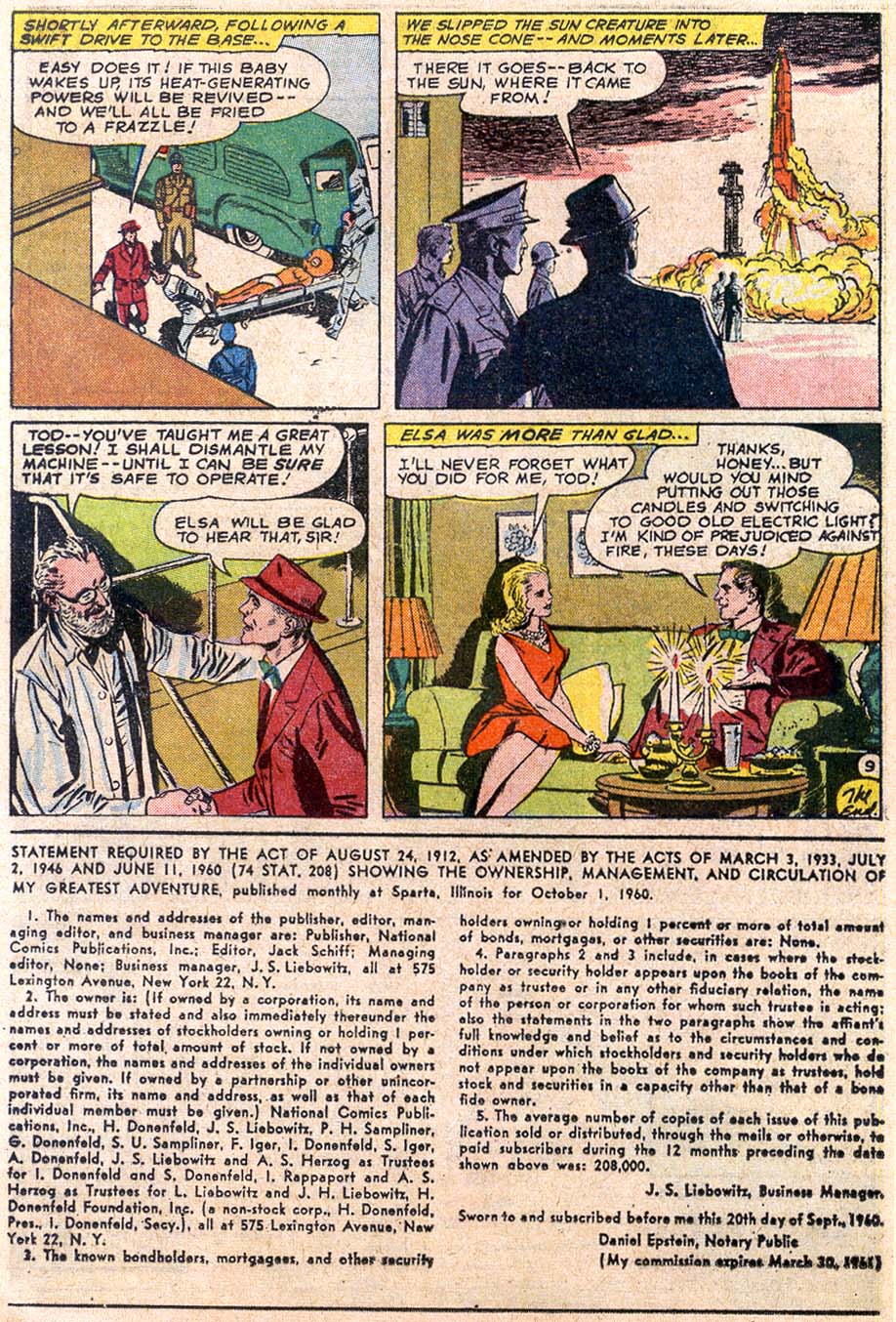 Read online My Greatest Adventure comic -  Issue #52 - 32