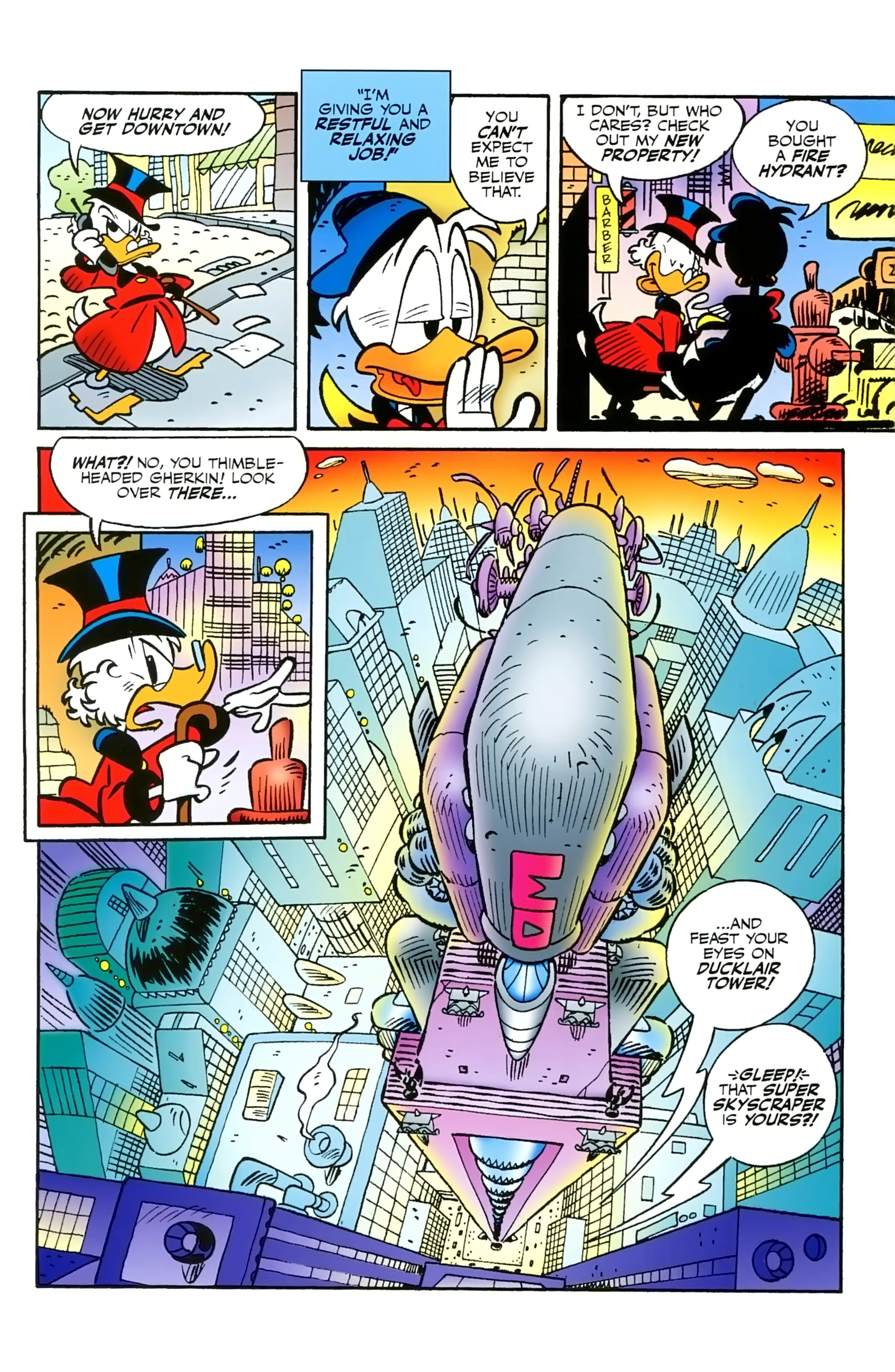 Read online Duck Avenger comic -  Issue #0 - 16