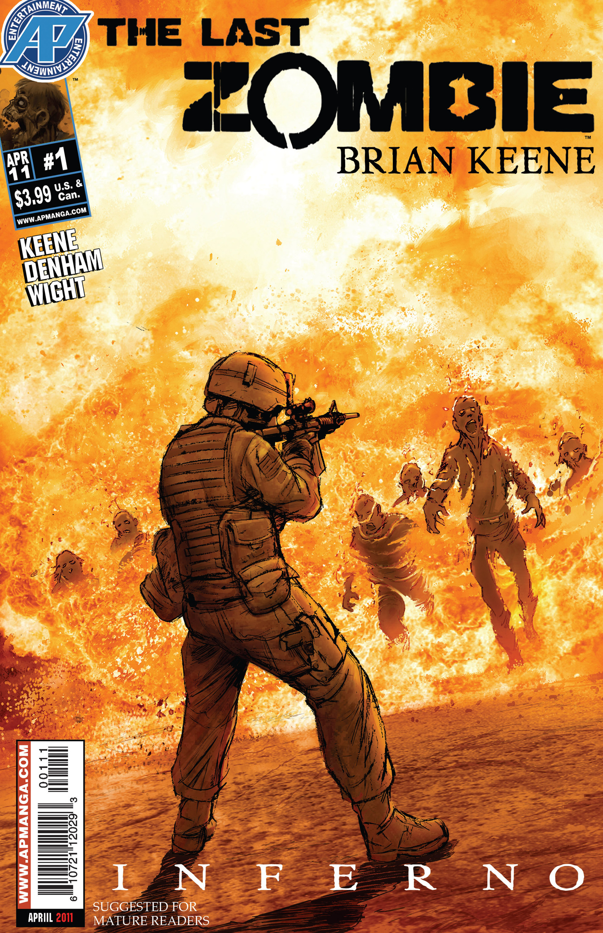 Read online The Last Zombie: Inferno comic -  Issue #1 - 1