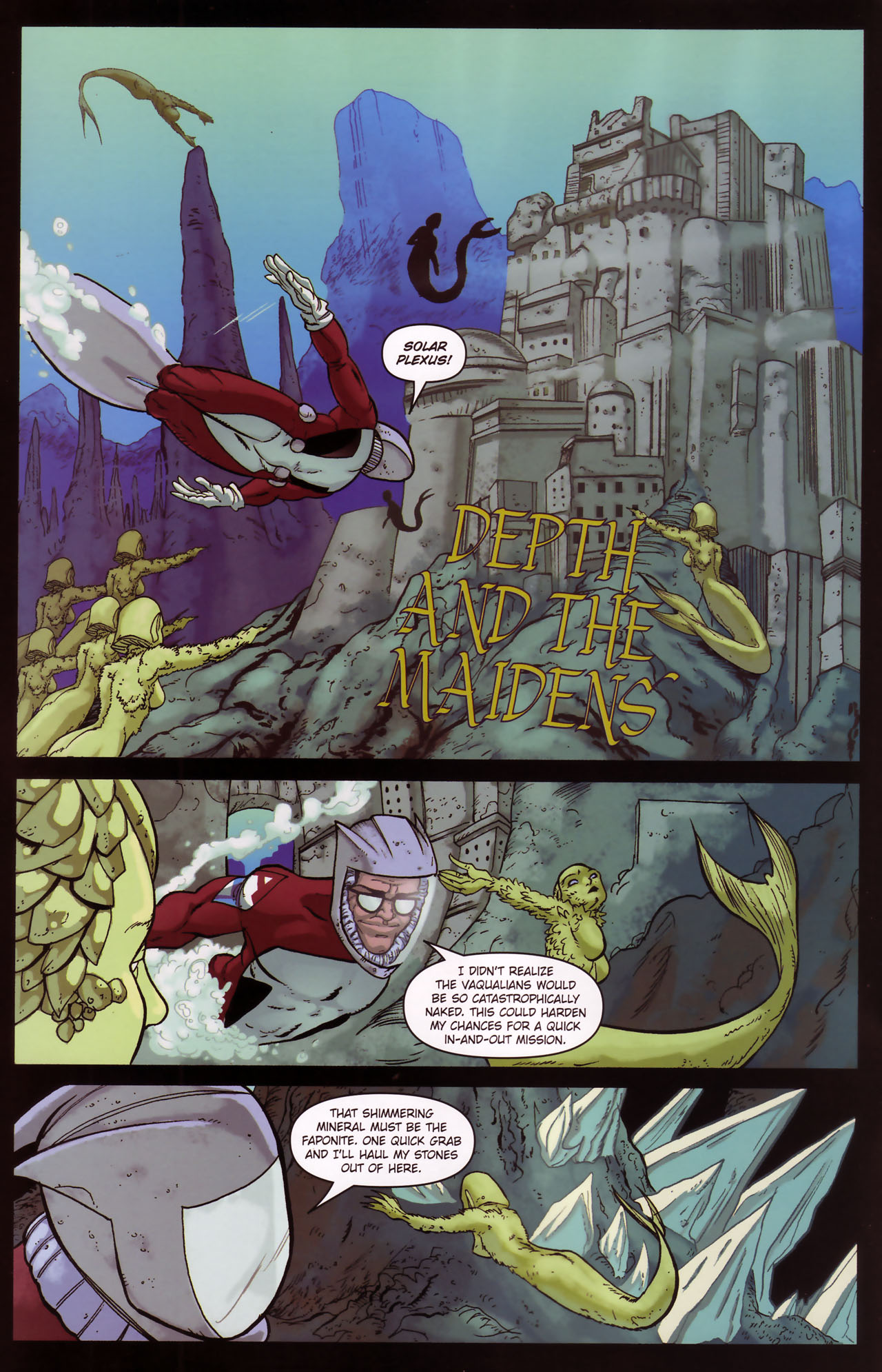 Read online Stephen Colbert's Tek Jansen comic -  Issue #3 - 20