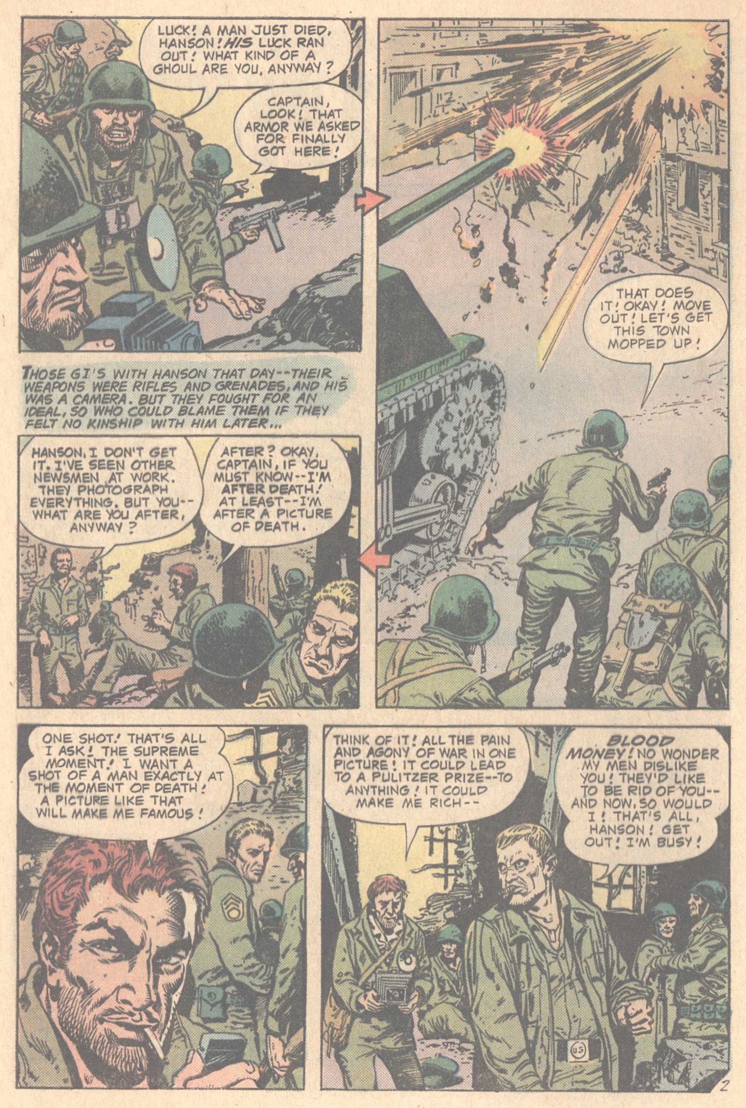 Read online Weird War Tales (1971) comic -  Issue #44 - 4