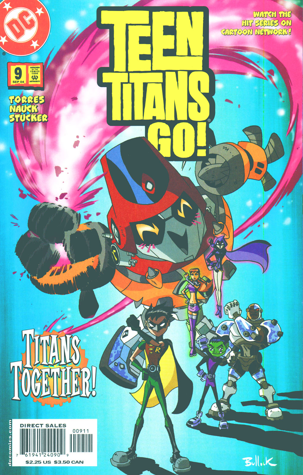Read online Teen Titans Go! (2003) comic -  Issue #9 - 1