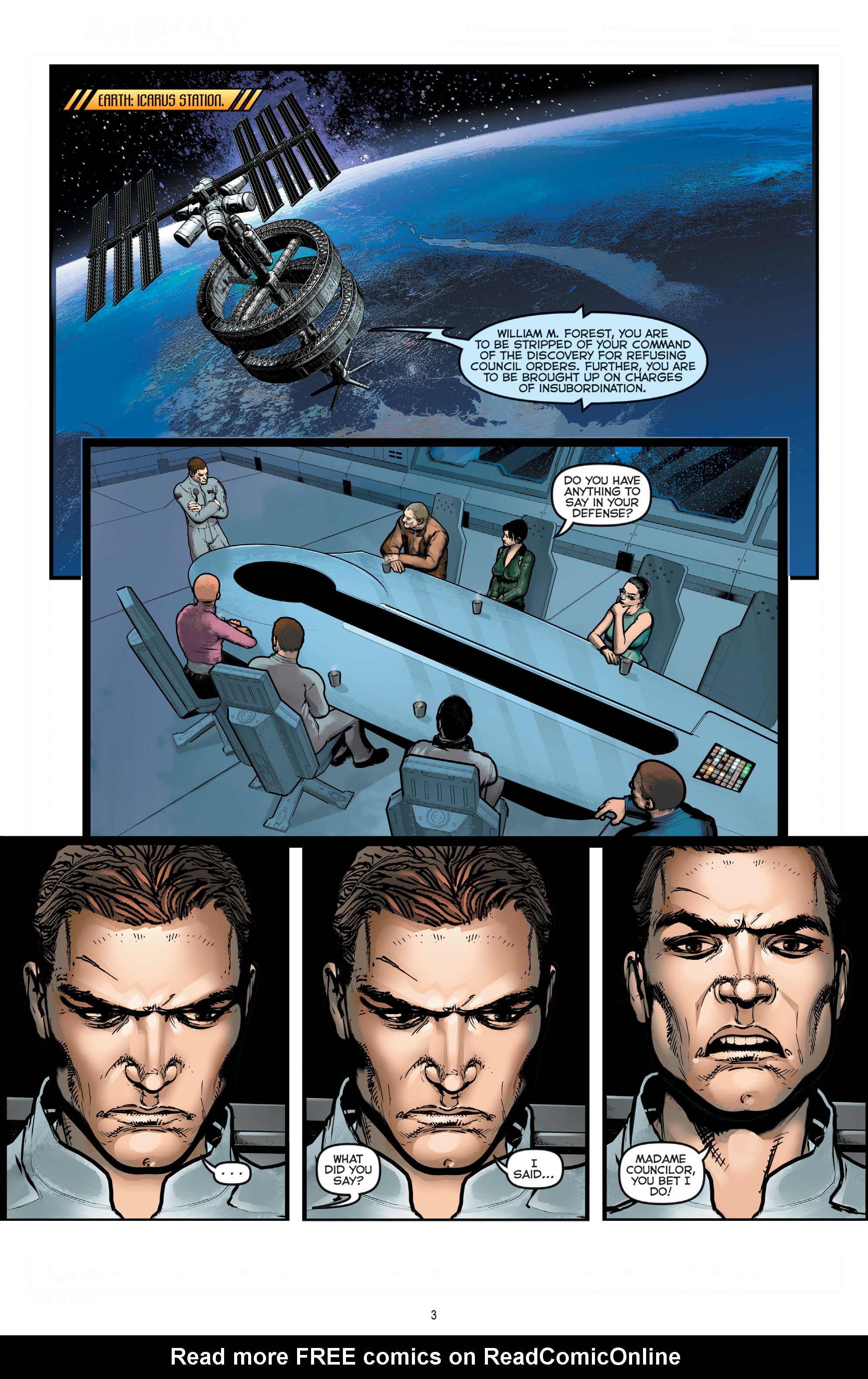 Read online Faster than Light comic -  Issue #6 - 5