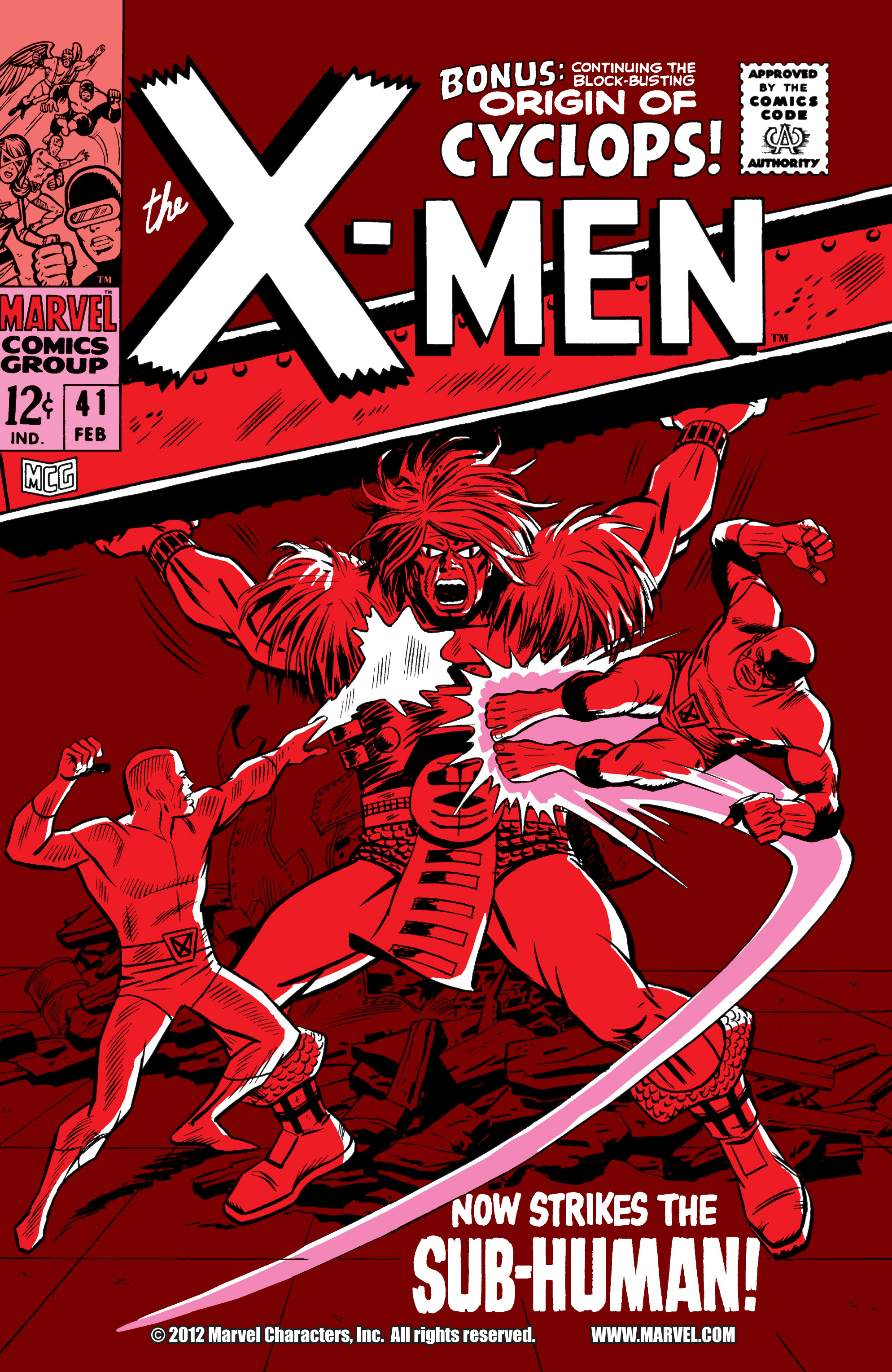 Read online Uncanny X-Men (1963) comic -  Issue #41 - 1