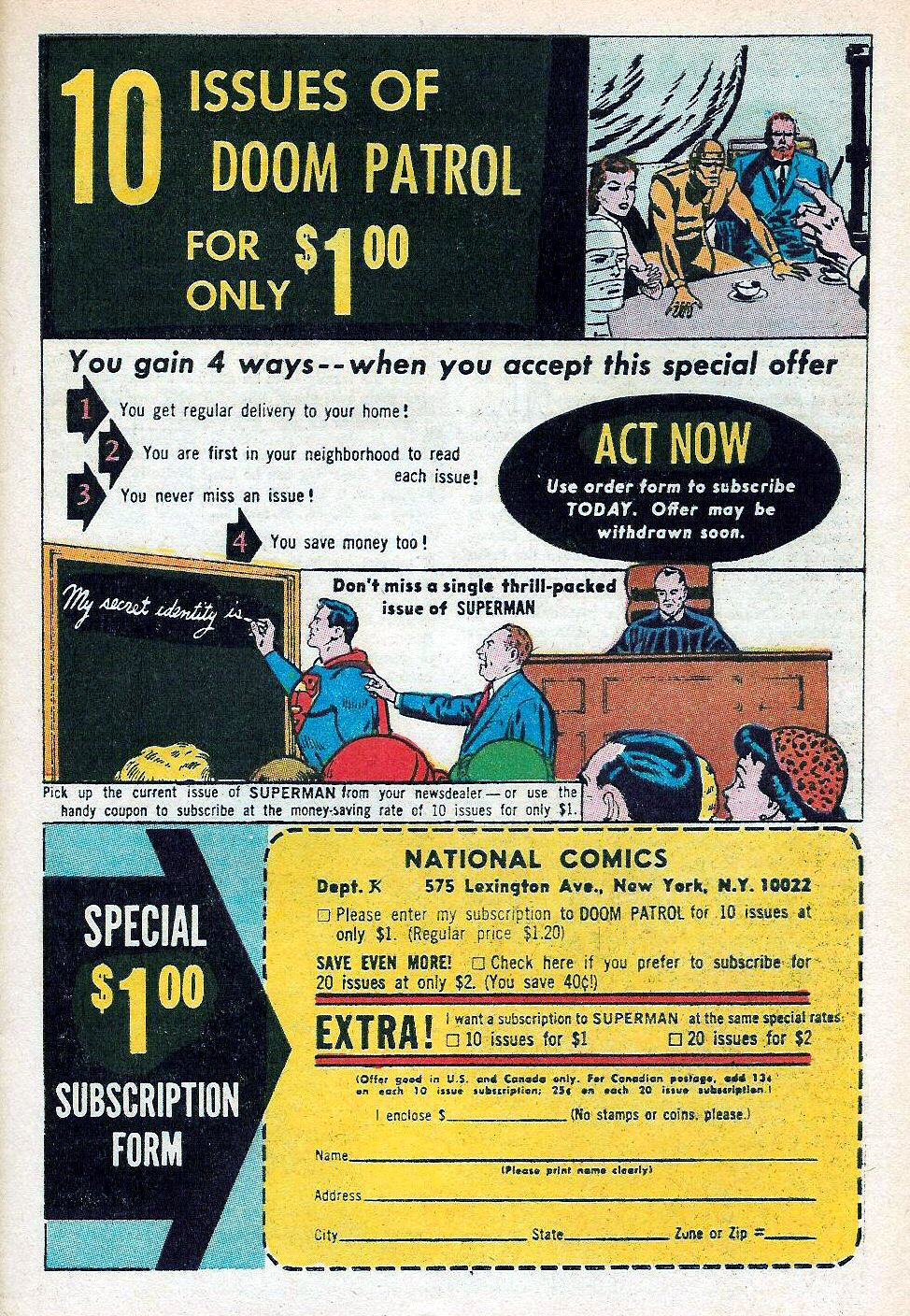 Read online Doom Patrol (1964) comic -  Issue #96 - 33