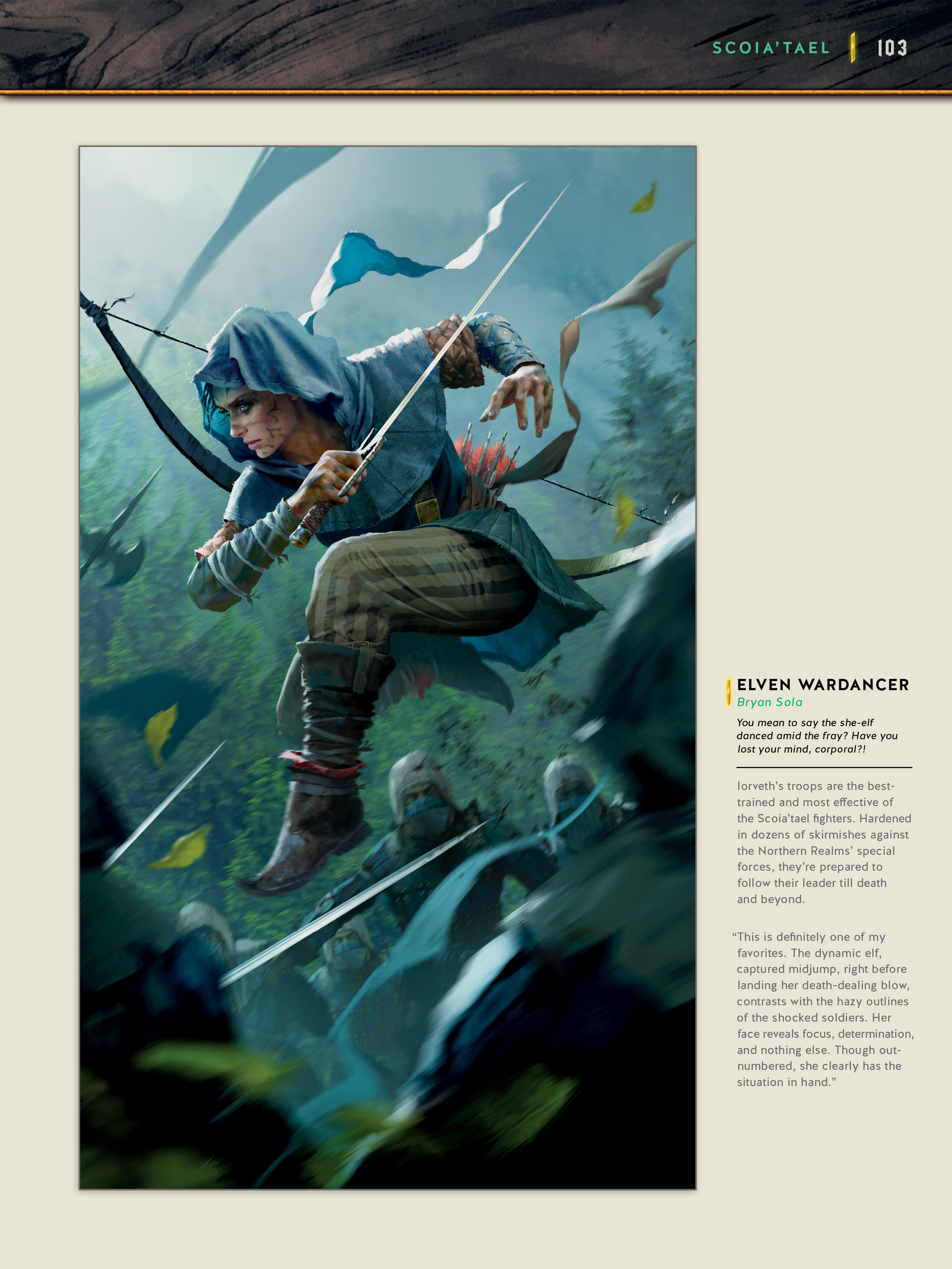 Read online Gwent: Art of the Witcher Card Game comic -  Issue # TPB (Part 1) - 92