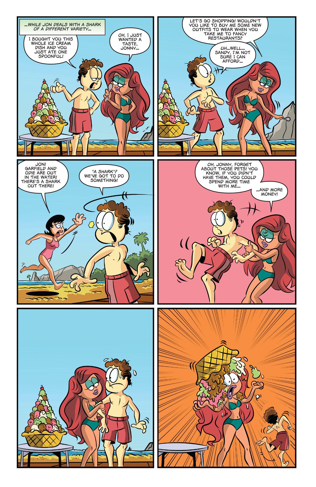 Read online Garfield 2018 Vacation Time Blues comic -  Issue # Full - 19