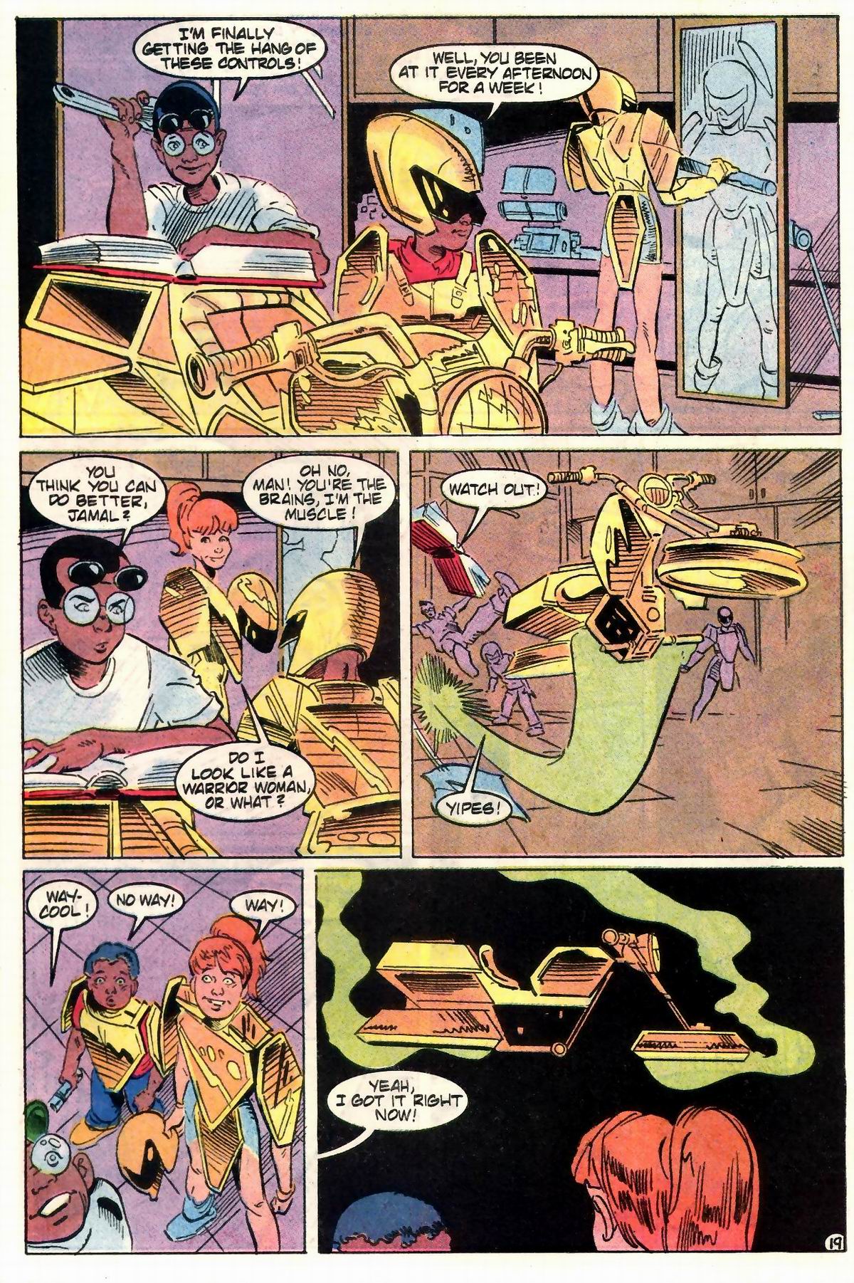 Read online The Web (1991) comic -  Issue #5 - 20