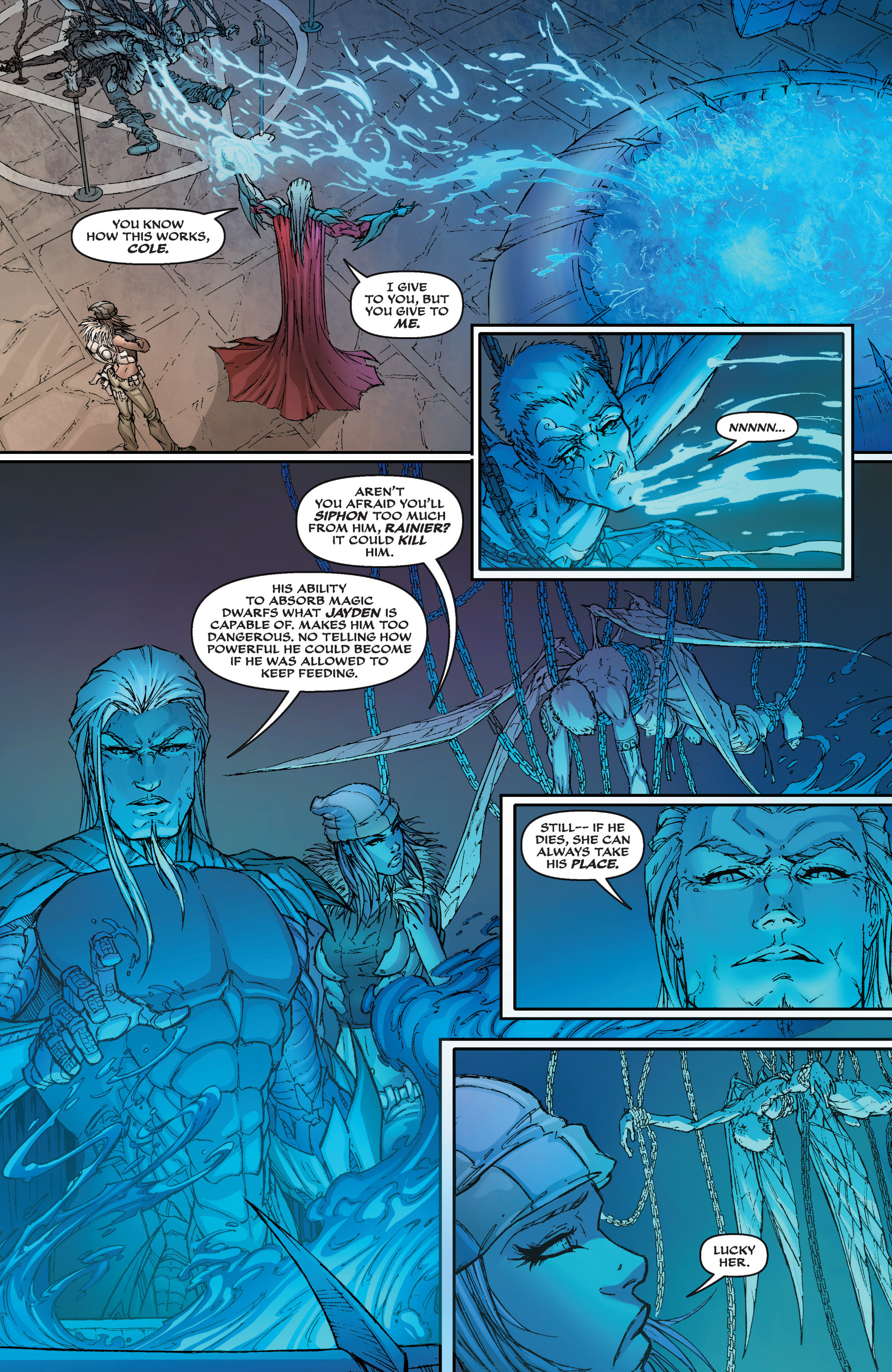 Read online Michael Turner's Soulfire (2013) comic -  Issue #3 - 7