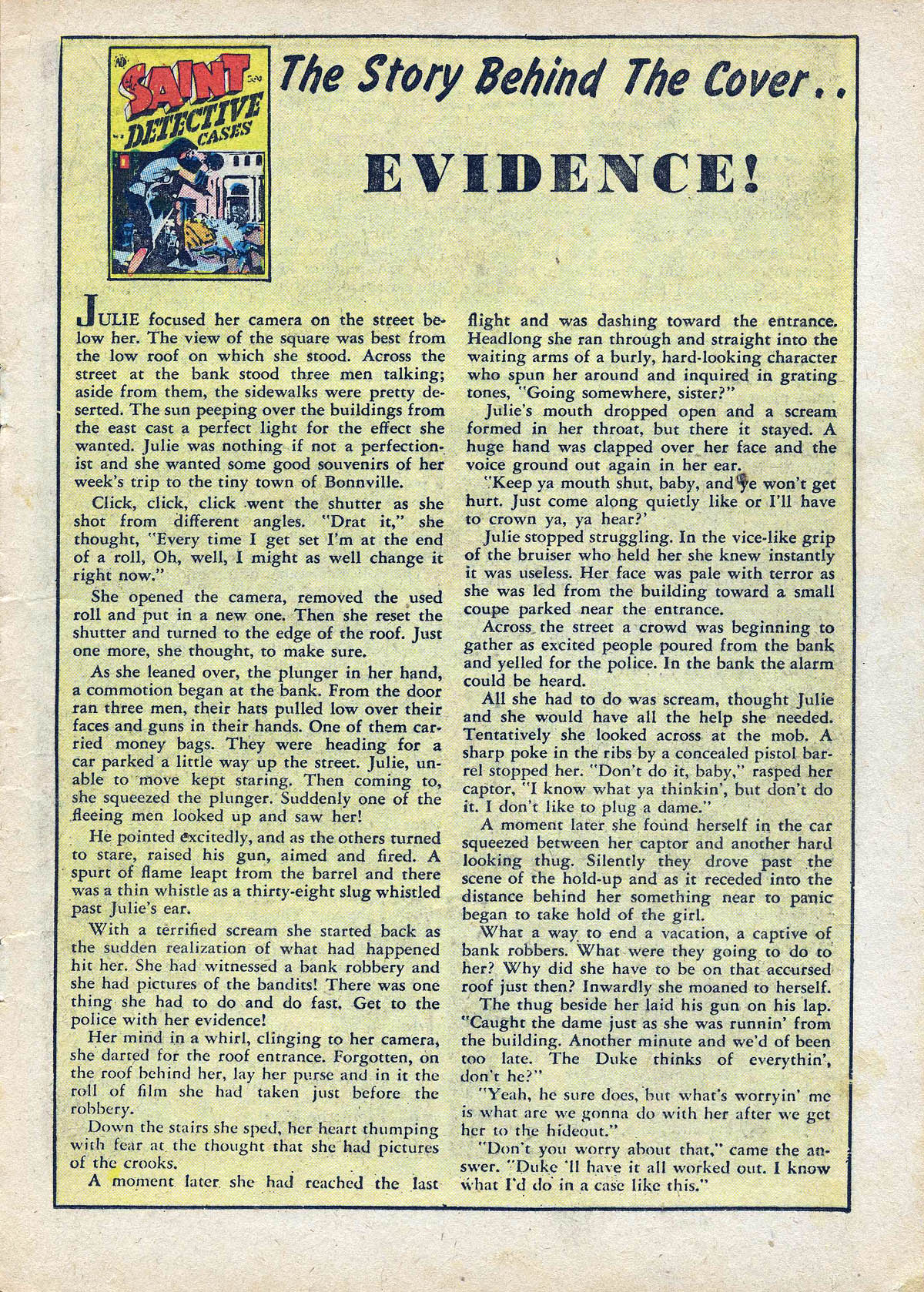 Read online The Saint (1947) comic -  Issue #8 - 17