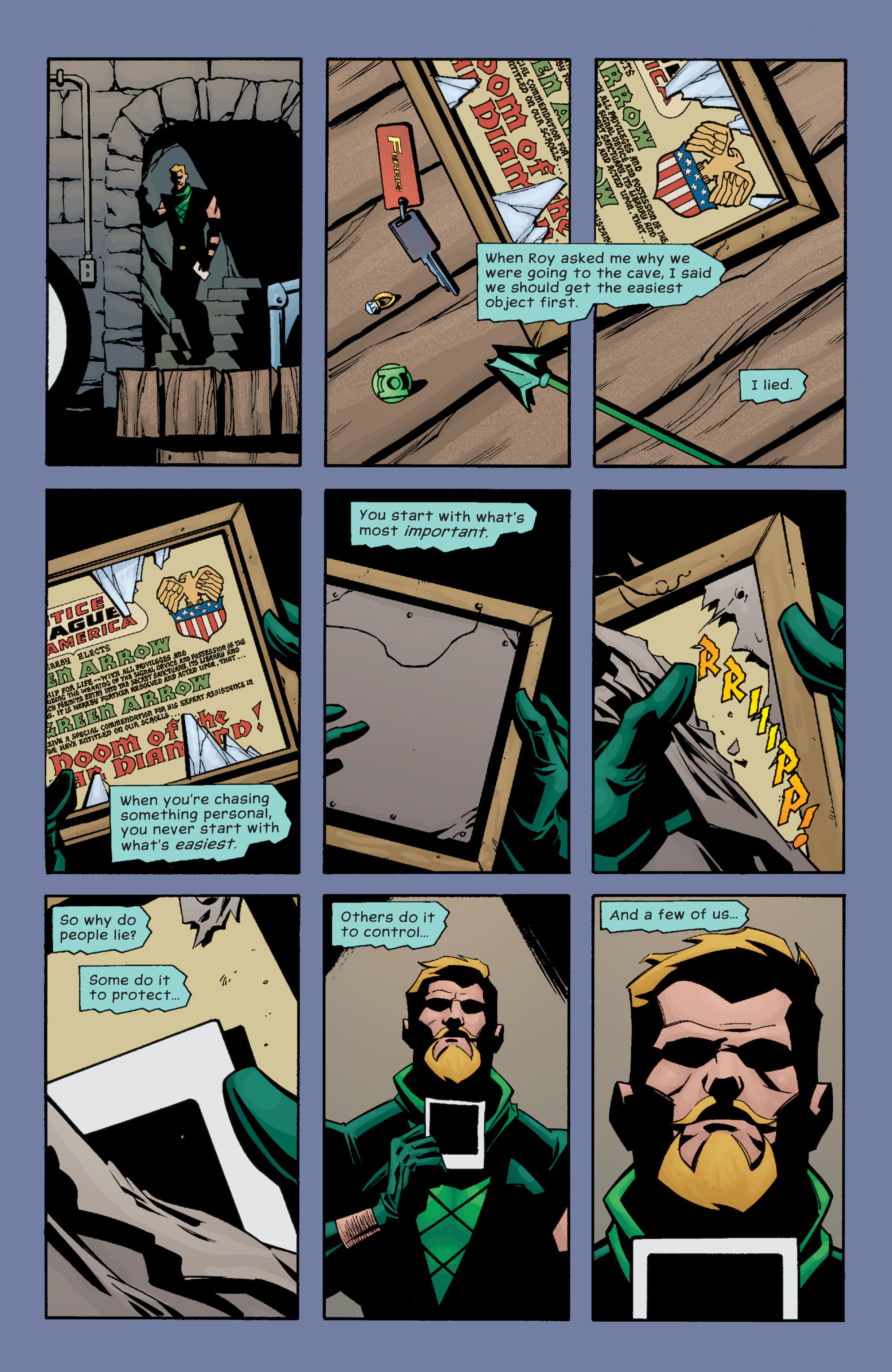 Read online Green Arrow: The Archer's Quest comic -  Issue # TPB - 132