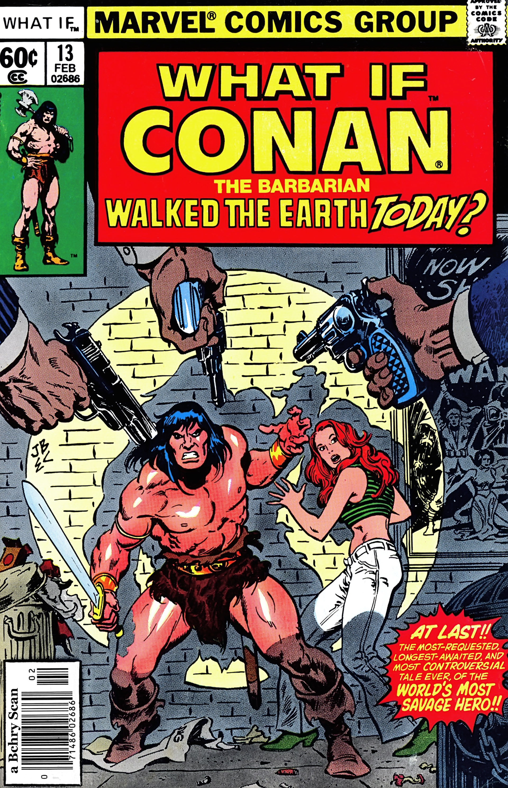 What If? (1977) 13_-_Conan_The_Barbarian_walked_the_Earth_Today Page 1