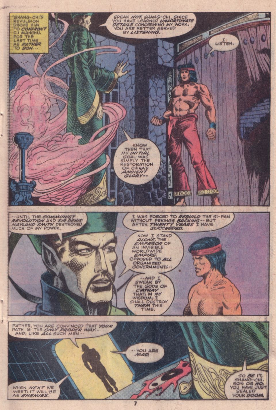 Read online What If? (1977) comic -  Issue #16 - Shang Chi Master of Kung Fu fought on The side of Fu Manchu - 6