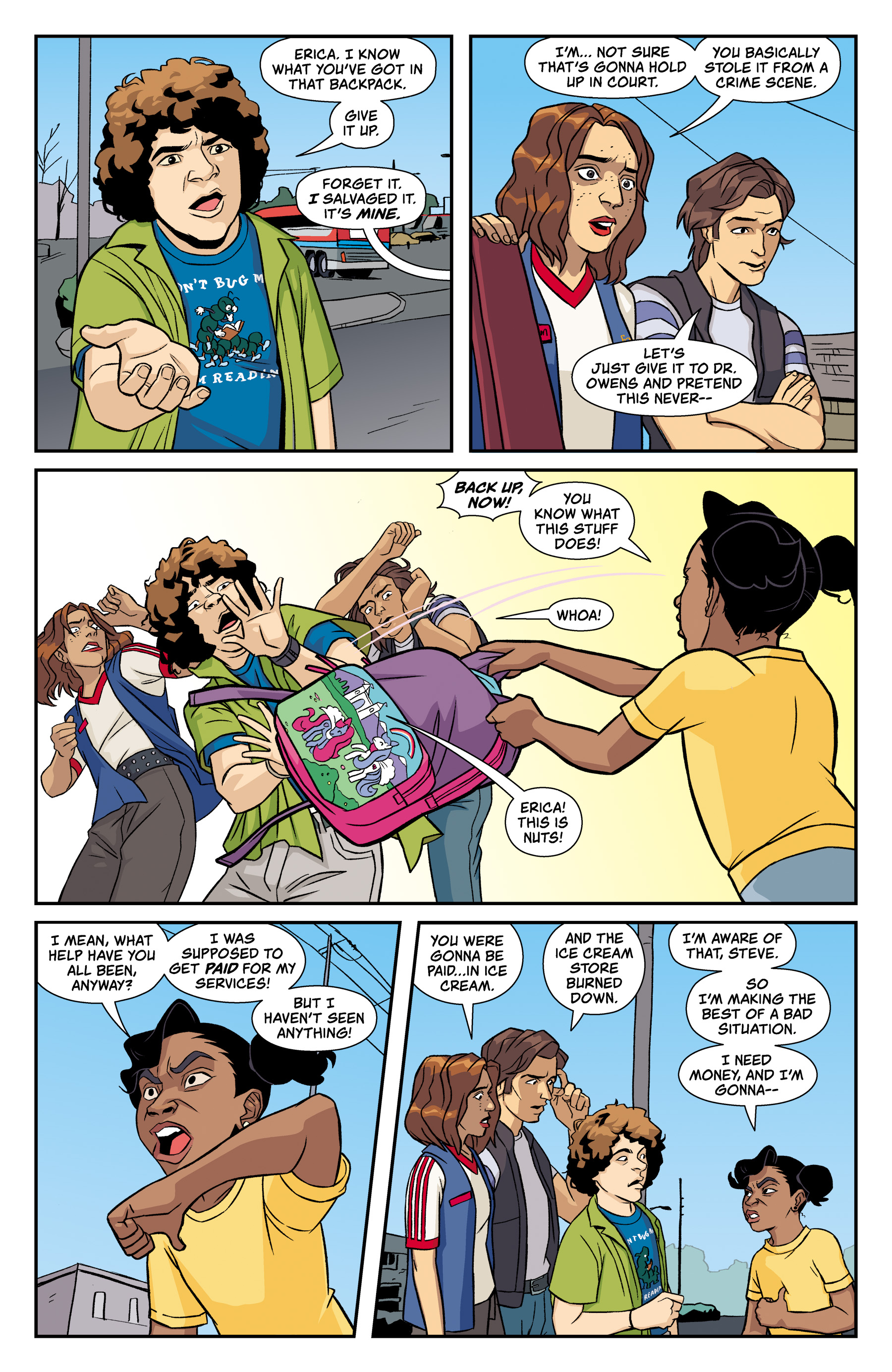 Read online Free Comic Book Day 2022 comic -  Issue # Stranger Things ft. Minecraft - 8