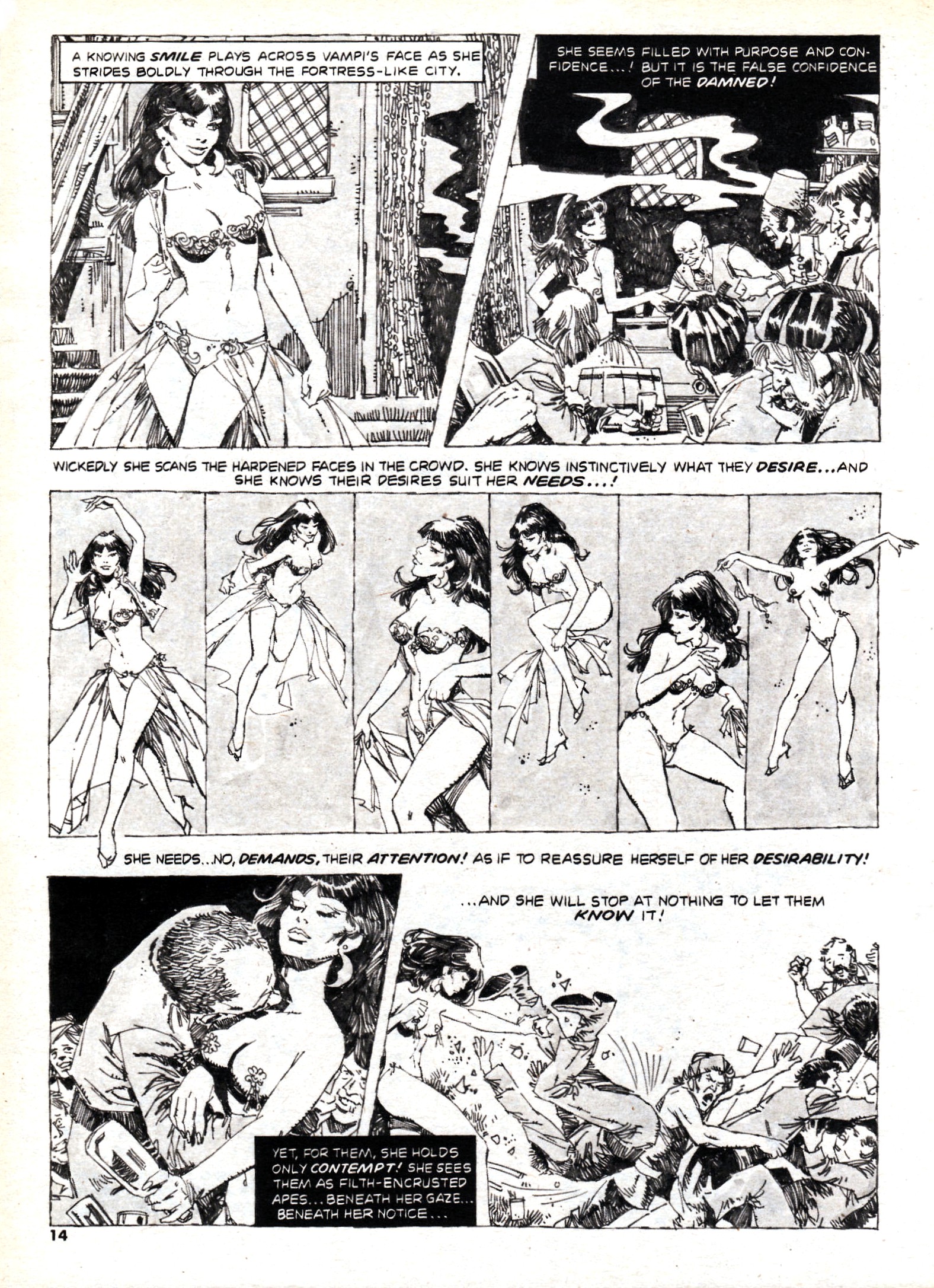 Read online Vampirella (1969) comic -  Issue #76 - 14