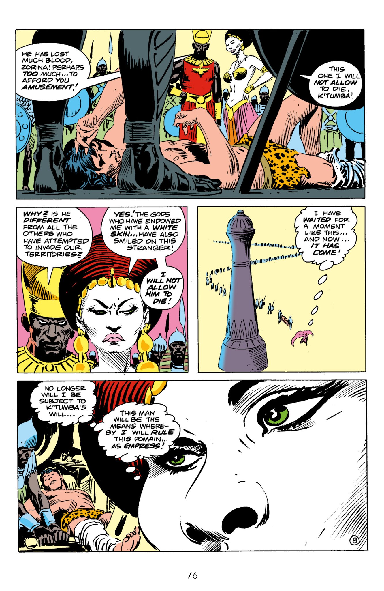 Read online Edgar Rice Burroughs' Tarzan The Joe Kubert Years comic -  Issue # TPB 3 (Part 1) - 77