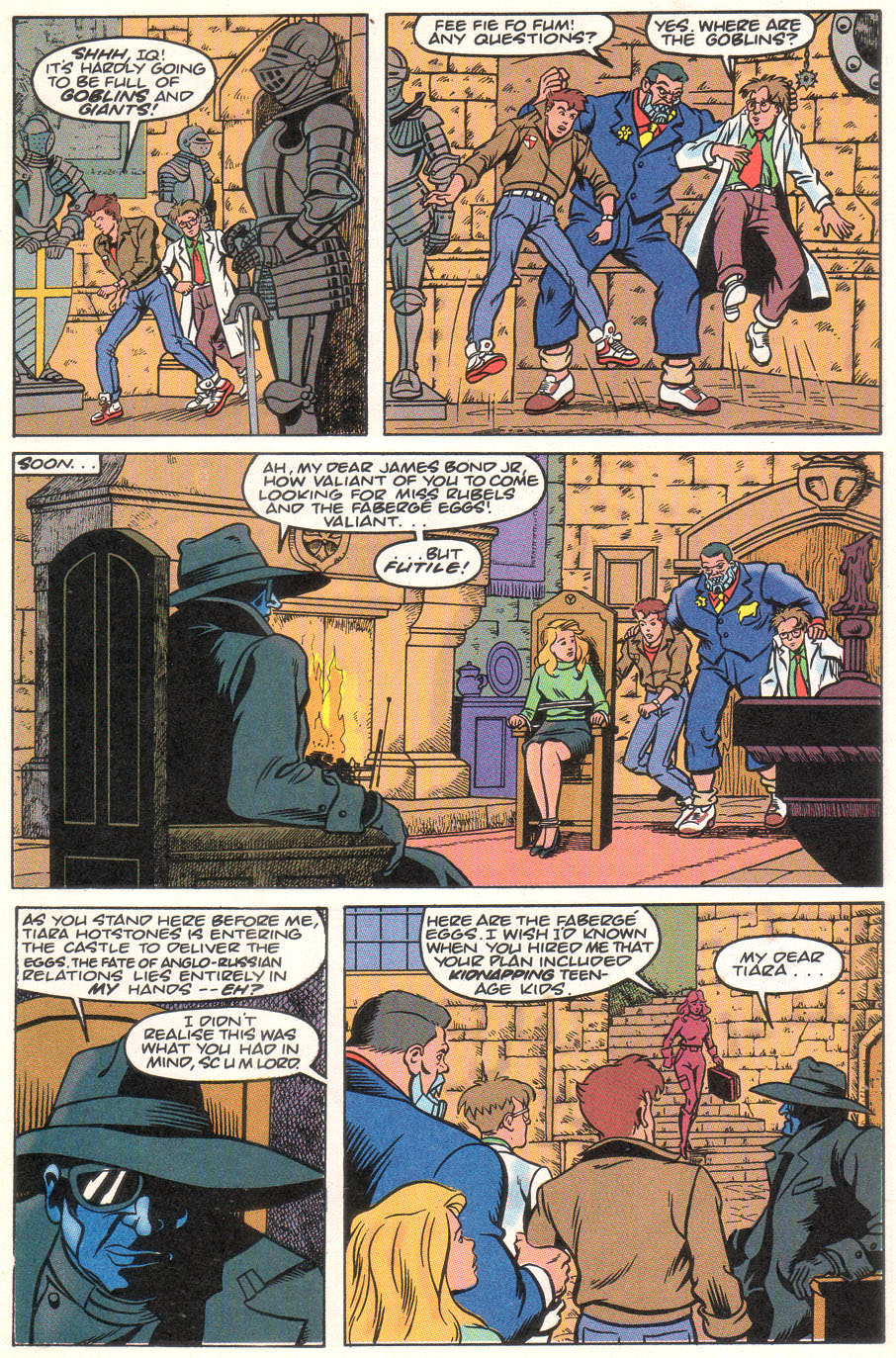 Read online James Bond Jr. comic -  Issue #7 - 19