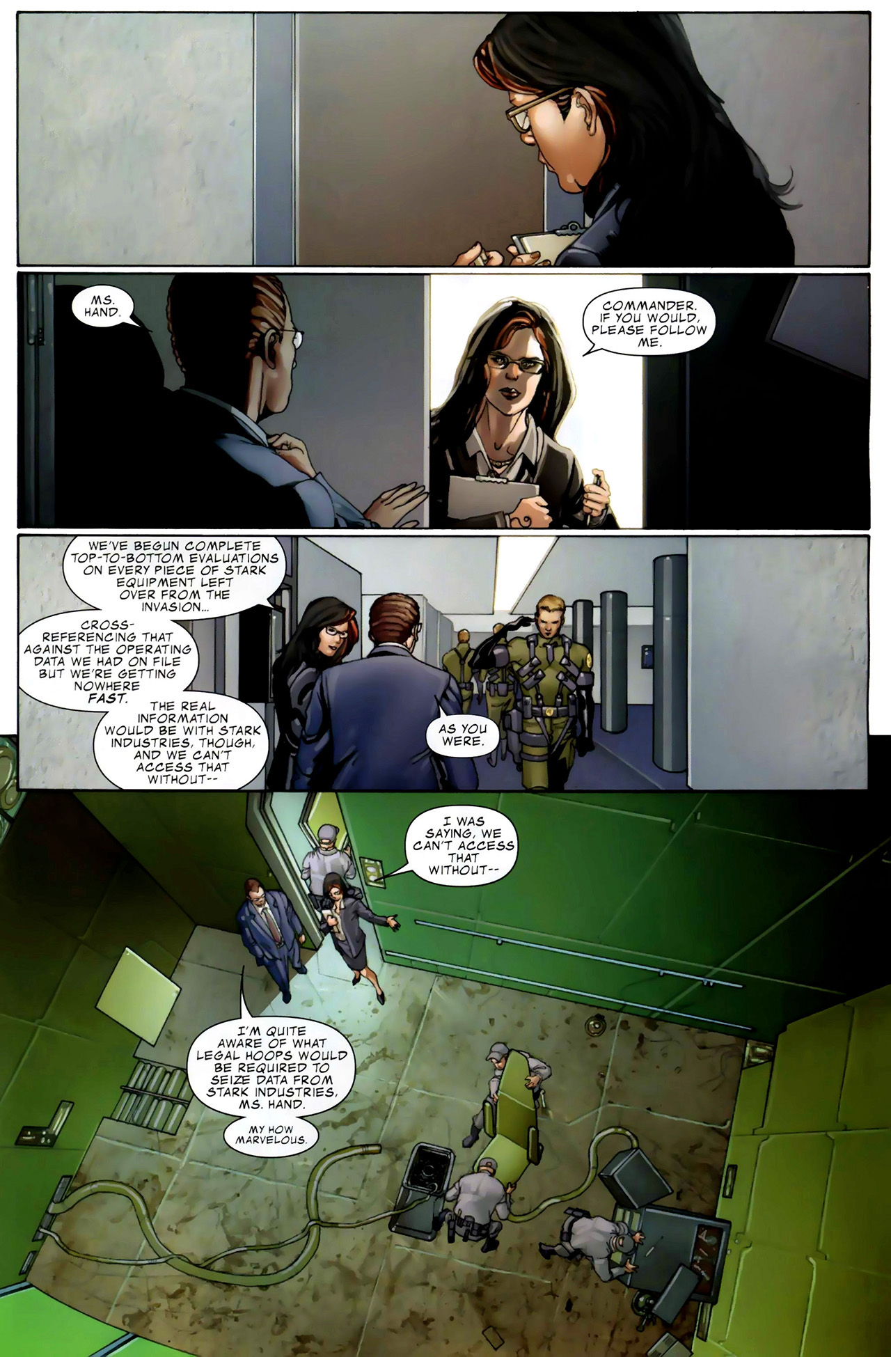 Read online The Invincible Iron Man (2008) comic -  Issue #9 - 10