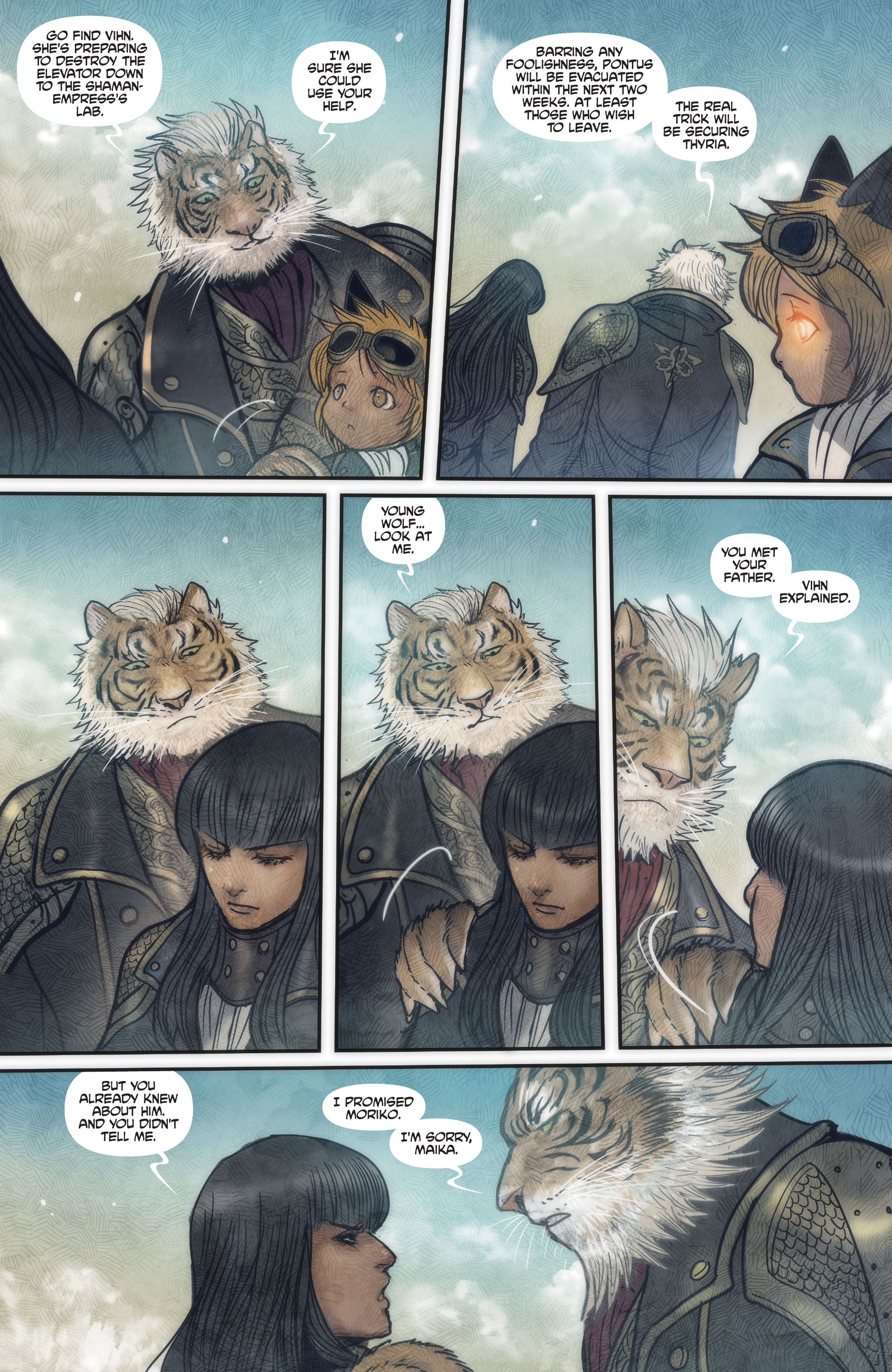 Read online Monstress comic -  Issue #25 - 7