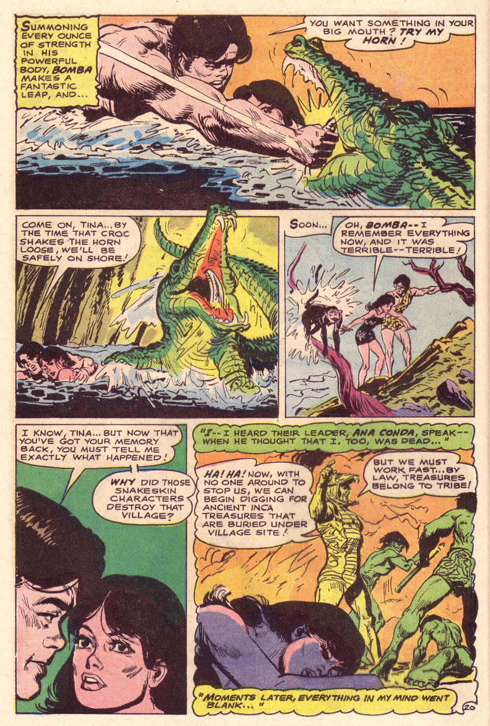 Read online Bomba, The Jungle Boy comic -  Issue #4 - 28
