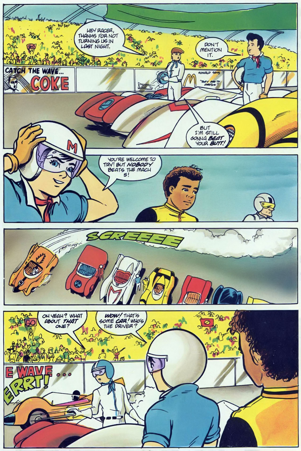 Read online Speed Racer (1987) comic -  Issue #3 - 9