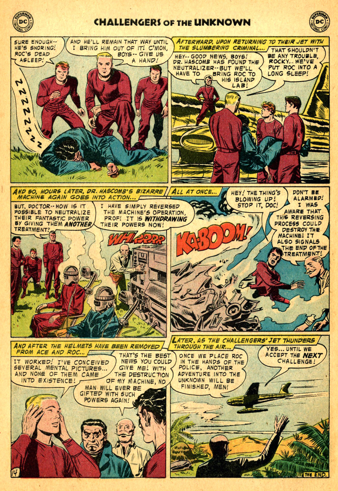 Read online Challengers of the Unknown (1958) comic -  Issue #2 - 30