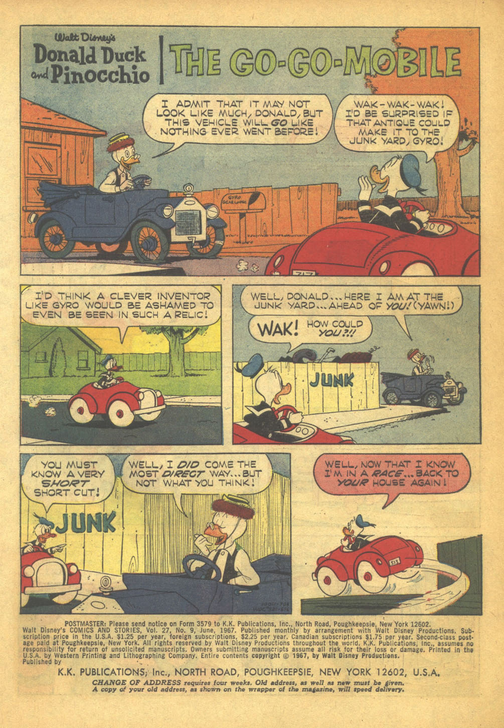 Read online Walt Disney's Comics and Stories comic -  Issue #321 - 3
