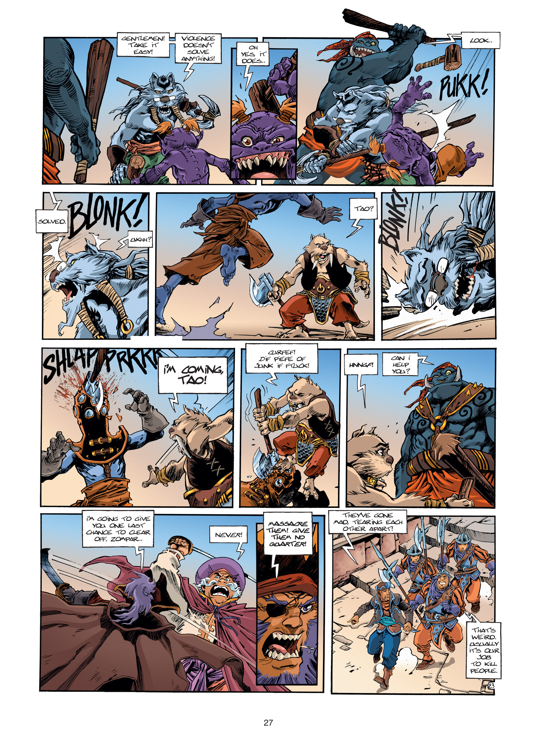 Read online Ythaq comic -  Issue #2 - 27