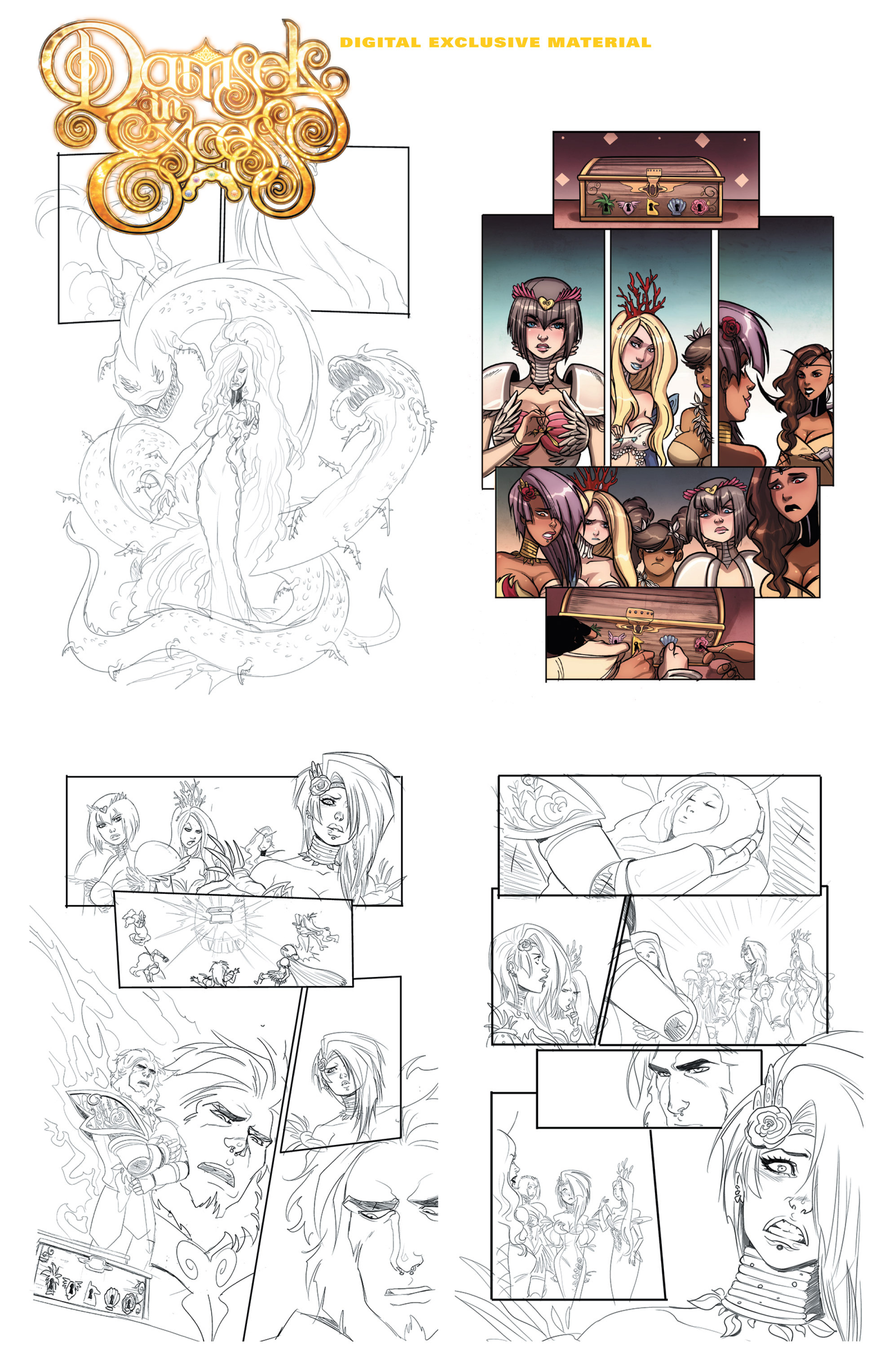 Read online Damsels in Excess comic -  Issue #1 - 34