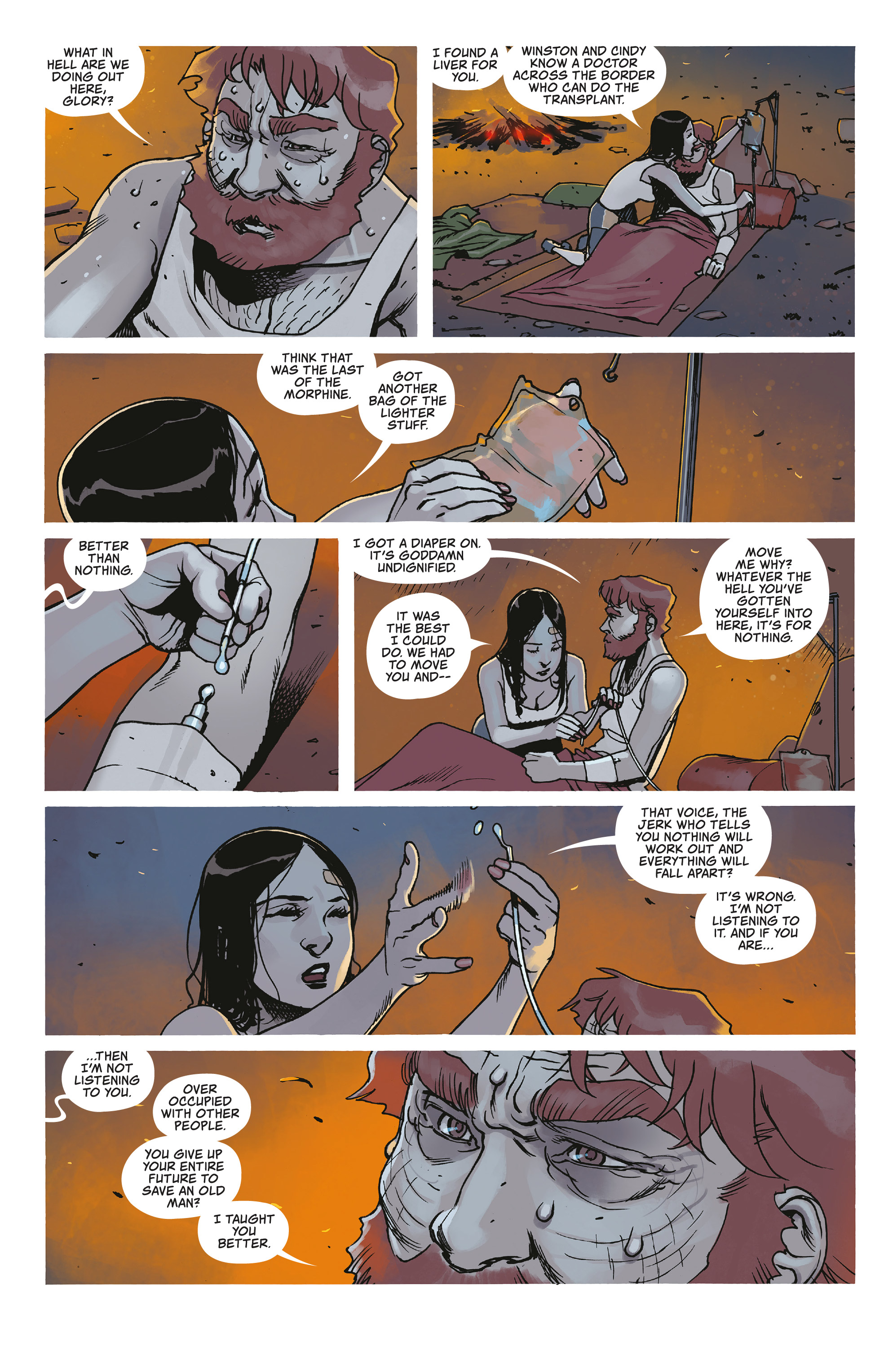 Read online Death Or Glory comic -  Issue #7 - 14