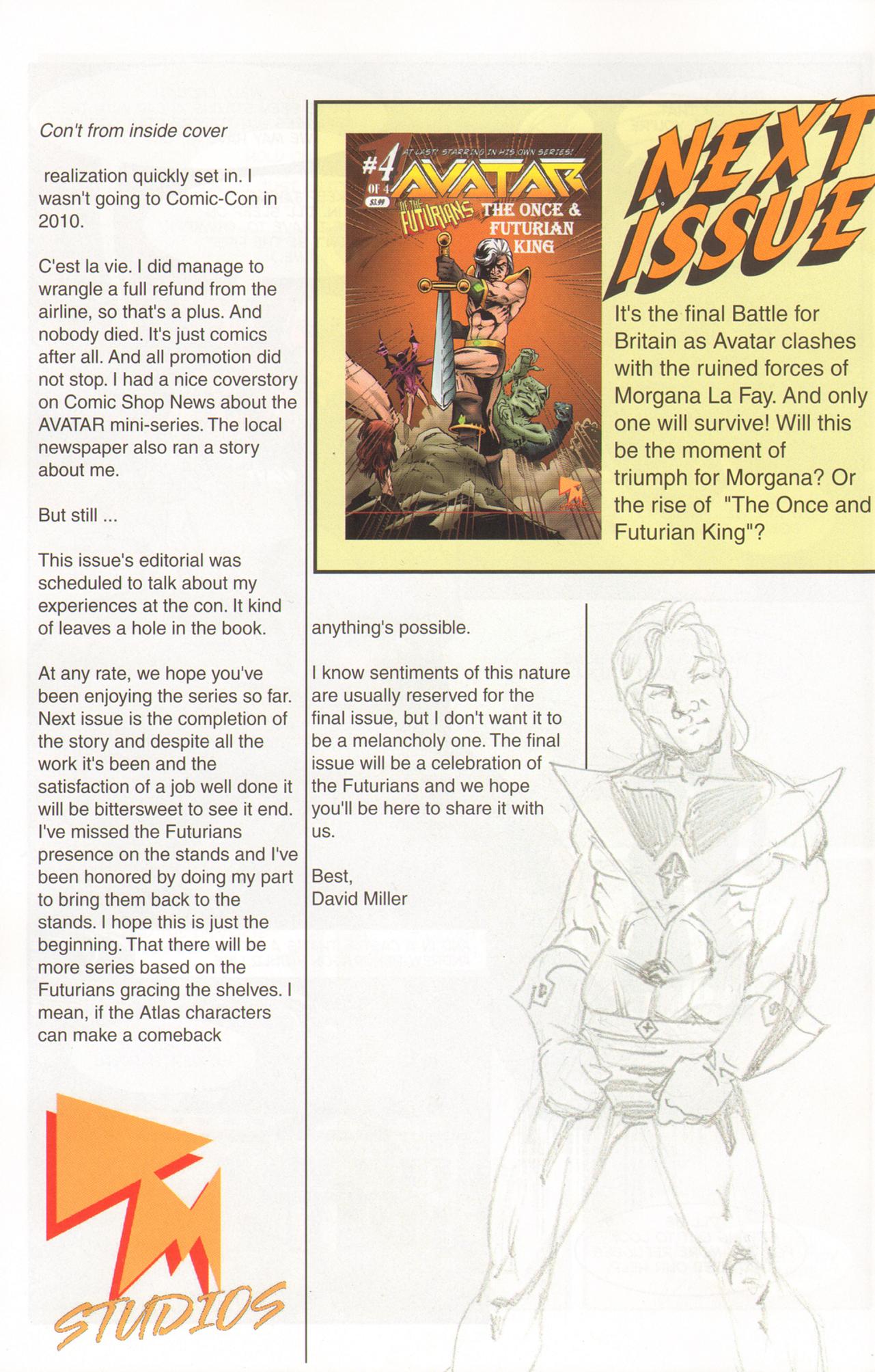 Read online Avatar Of The Futurians comic -  Issue #3 - 8