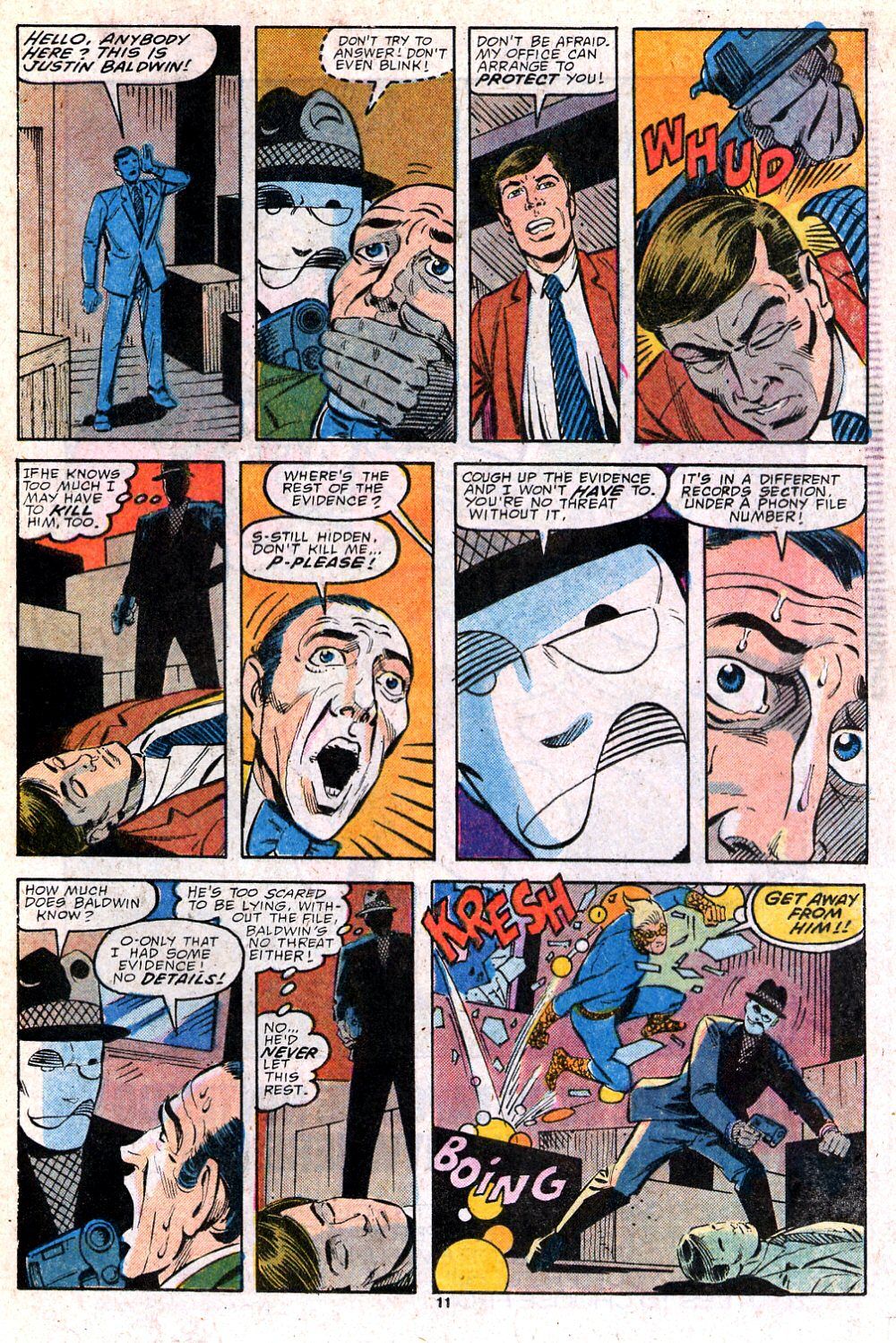 Read online Speedball comic -  Issue #7 - 9