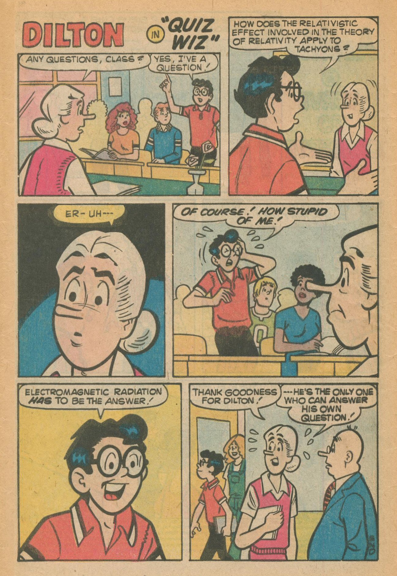 Read online Archie's Joke Book Magazine comic -  Issue #252 - 4