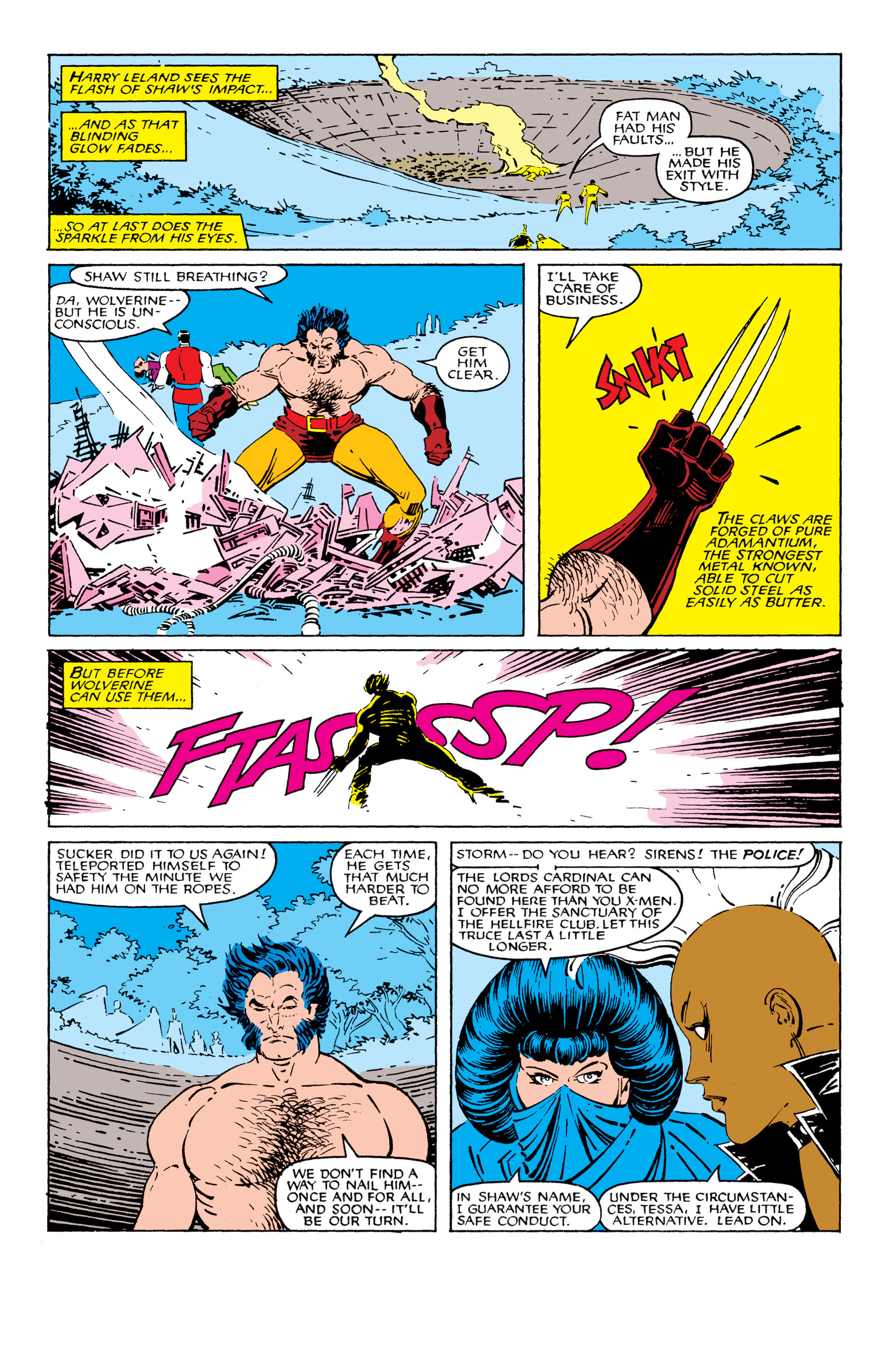 Read online Uncanny X-Men (1963) comic -  Issue #209 - 22