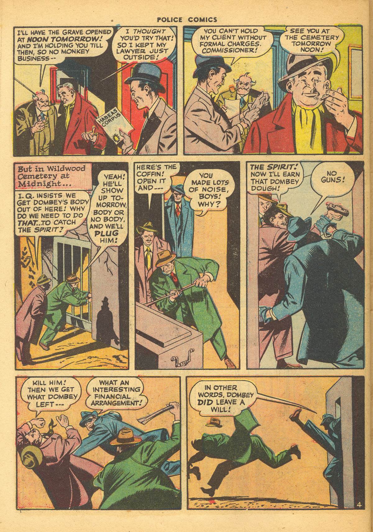 Read online Police Comics comic -  Issue #64 - 54