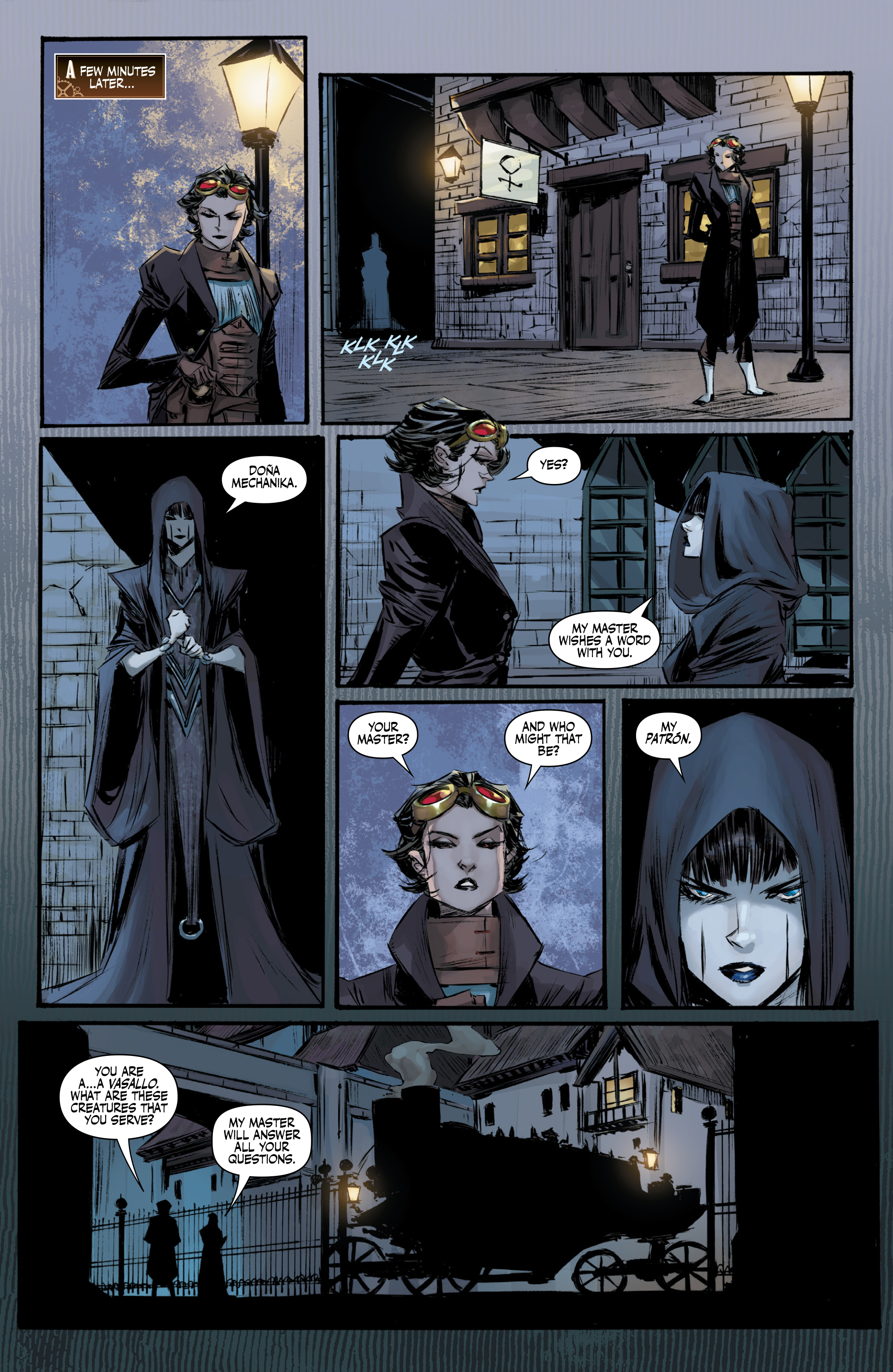 Read online Lady Mechanika: Sangre comic -  Issue #3 - 23