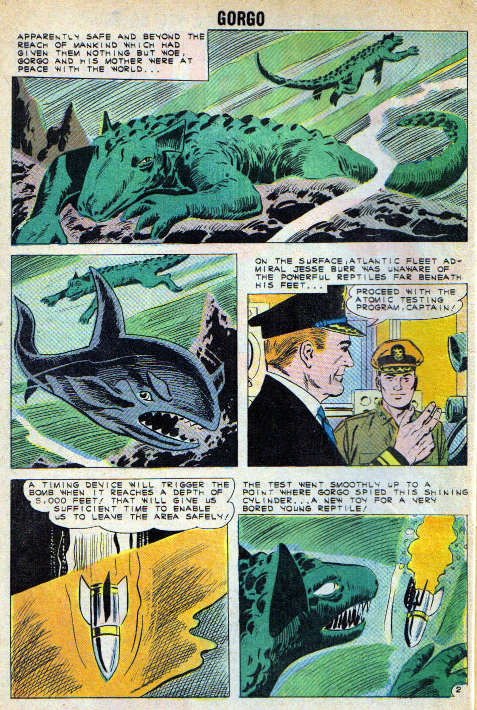 Read online Gorgo comic -  Issue #4 - 4