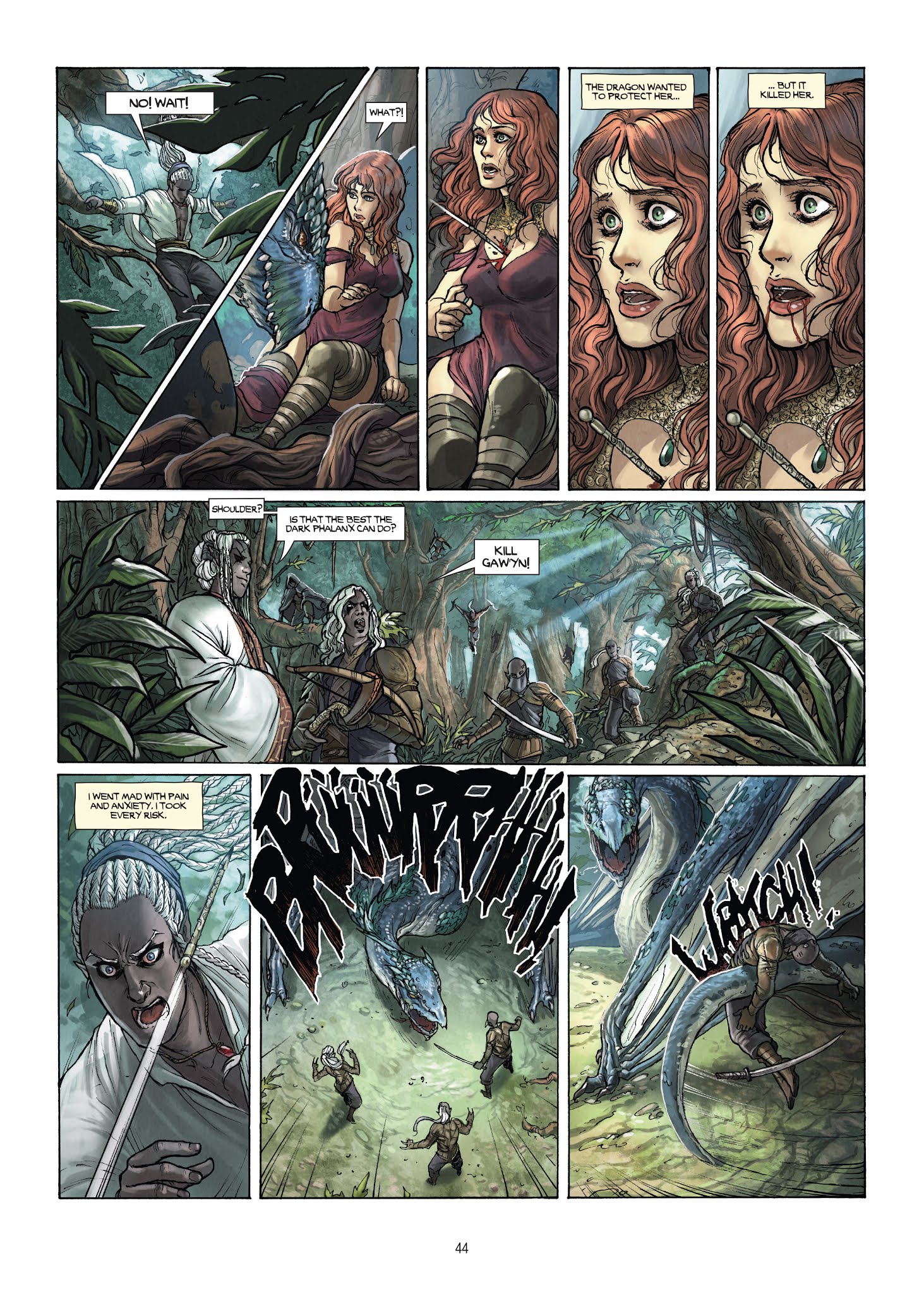 Read online Elves comic -  Issue #20 - 44