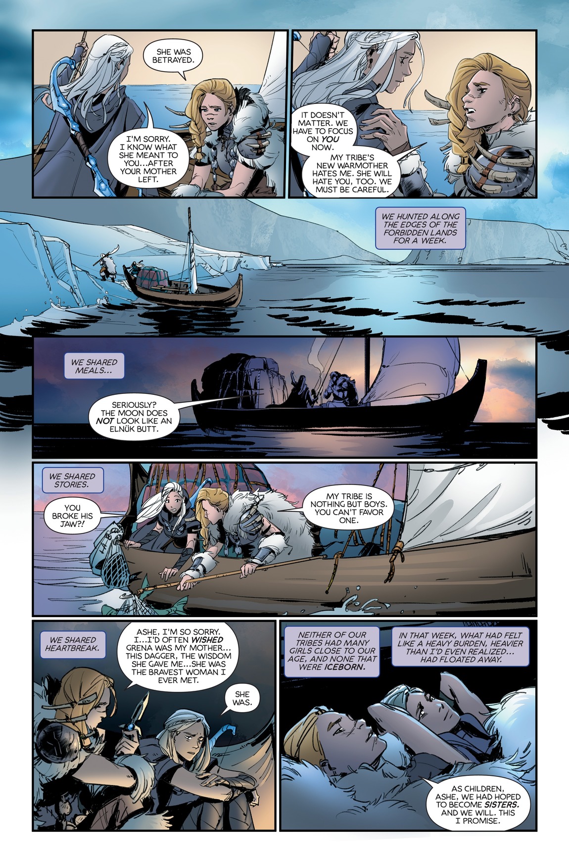 Read online League of Legends: Ashe: Warmother Special Edition comic -  Issue #3 - 18