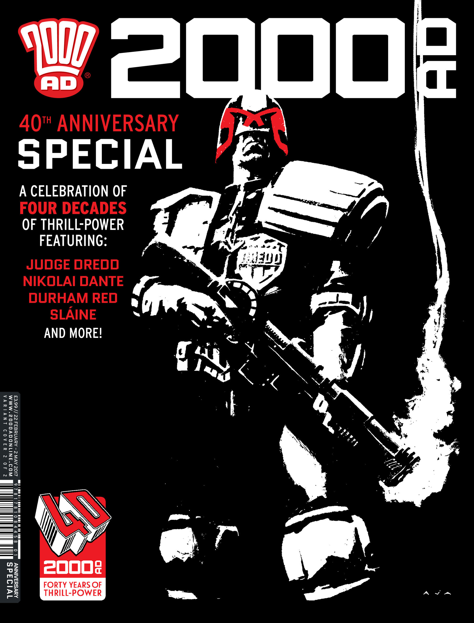 Read online 2000 AD comic -  Issue #2000 AD _40th Anniversary Special 2017 - 2