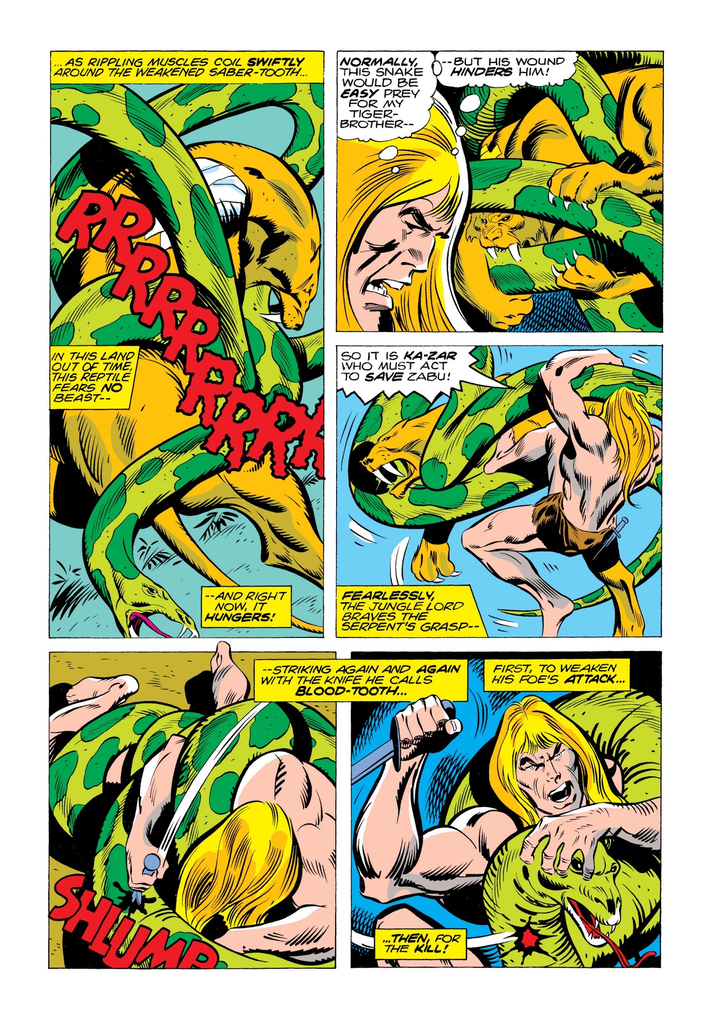 Read online Marvel Masterworks: Ka-Zar comic -  Issue # TPB 2 (Part 3) - 39