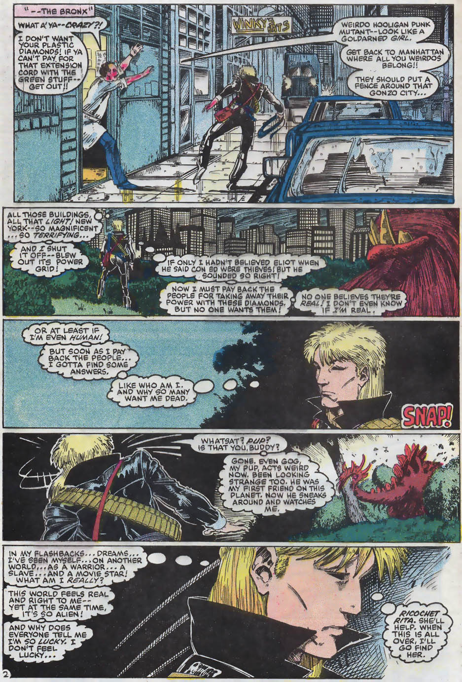Read online Longshot (1985) comic -  Issue #4 - 3