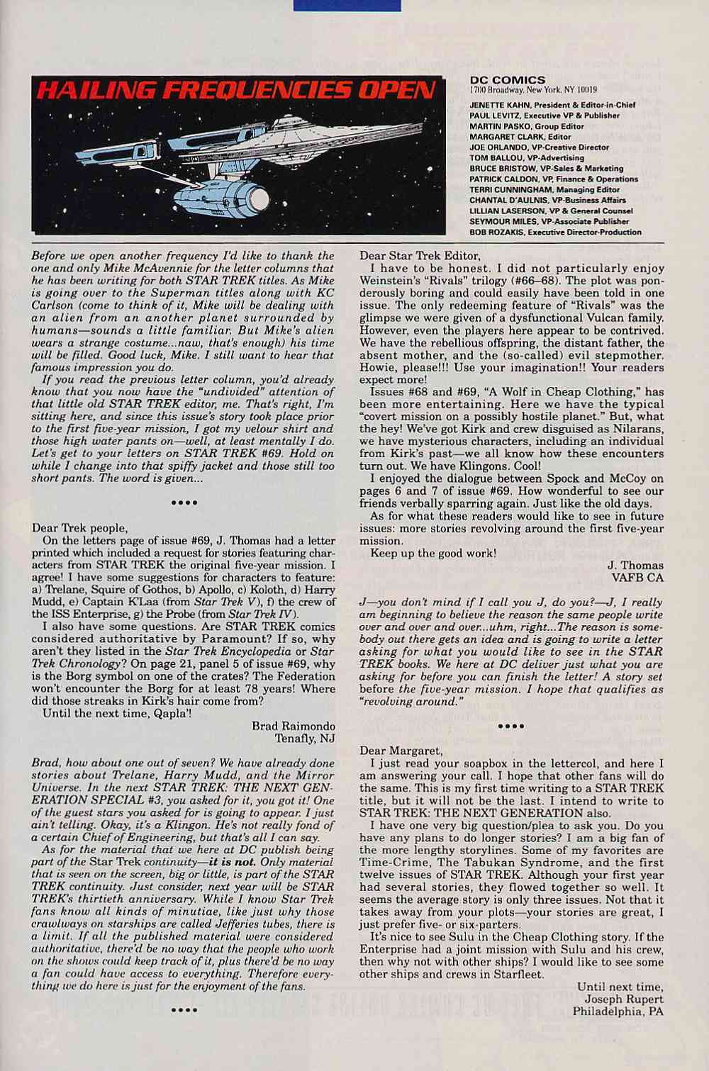 Read online Star Trek (1989) comic -  Issue #73 - 26