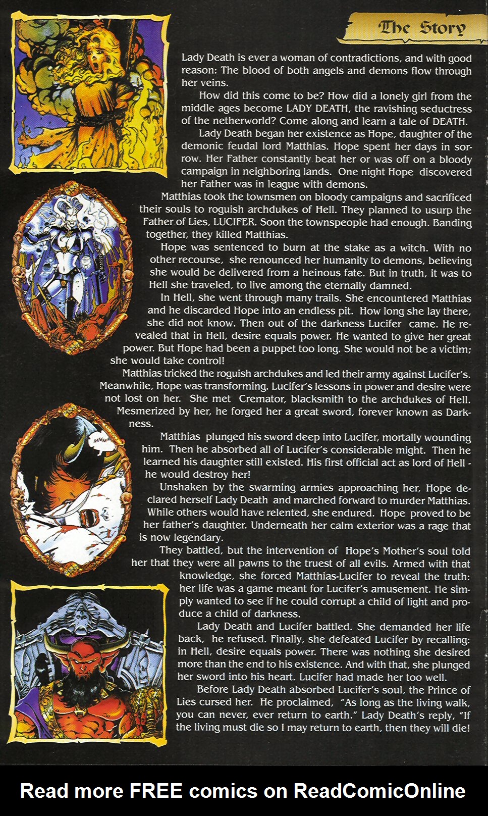 Read online Lady Death III: The Odyssey comic -  Issue #0 - 3