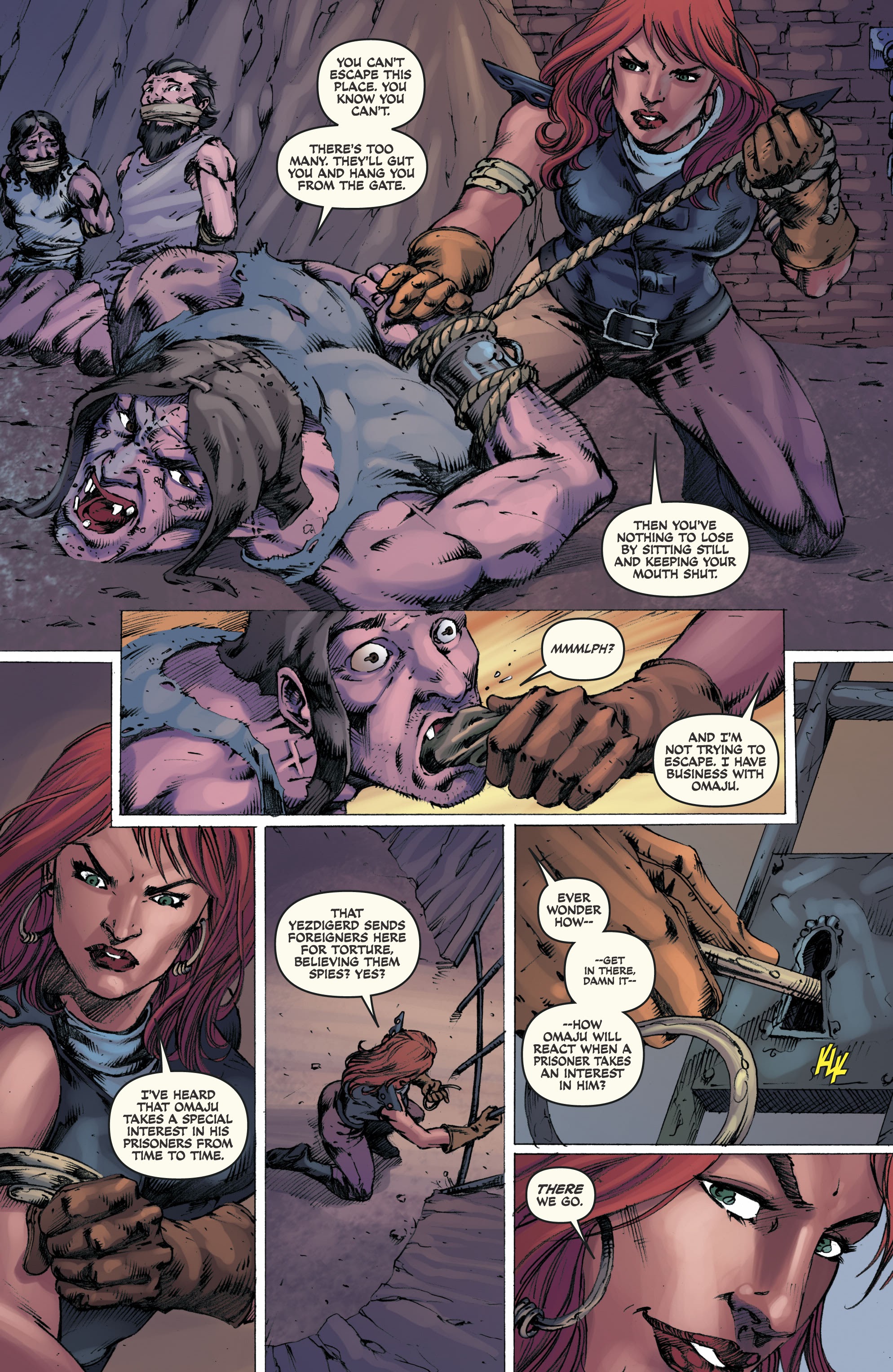 Read online Red Sonja Omnibus comic -  Issue # TPB 5 (Part 2) - 36