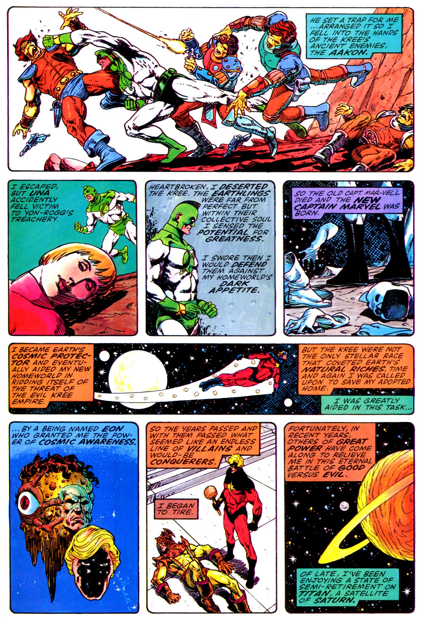 Read online Marvel Graphic Novel comic -  Issue #1 - The Death of Captain Marvel - 5