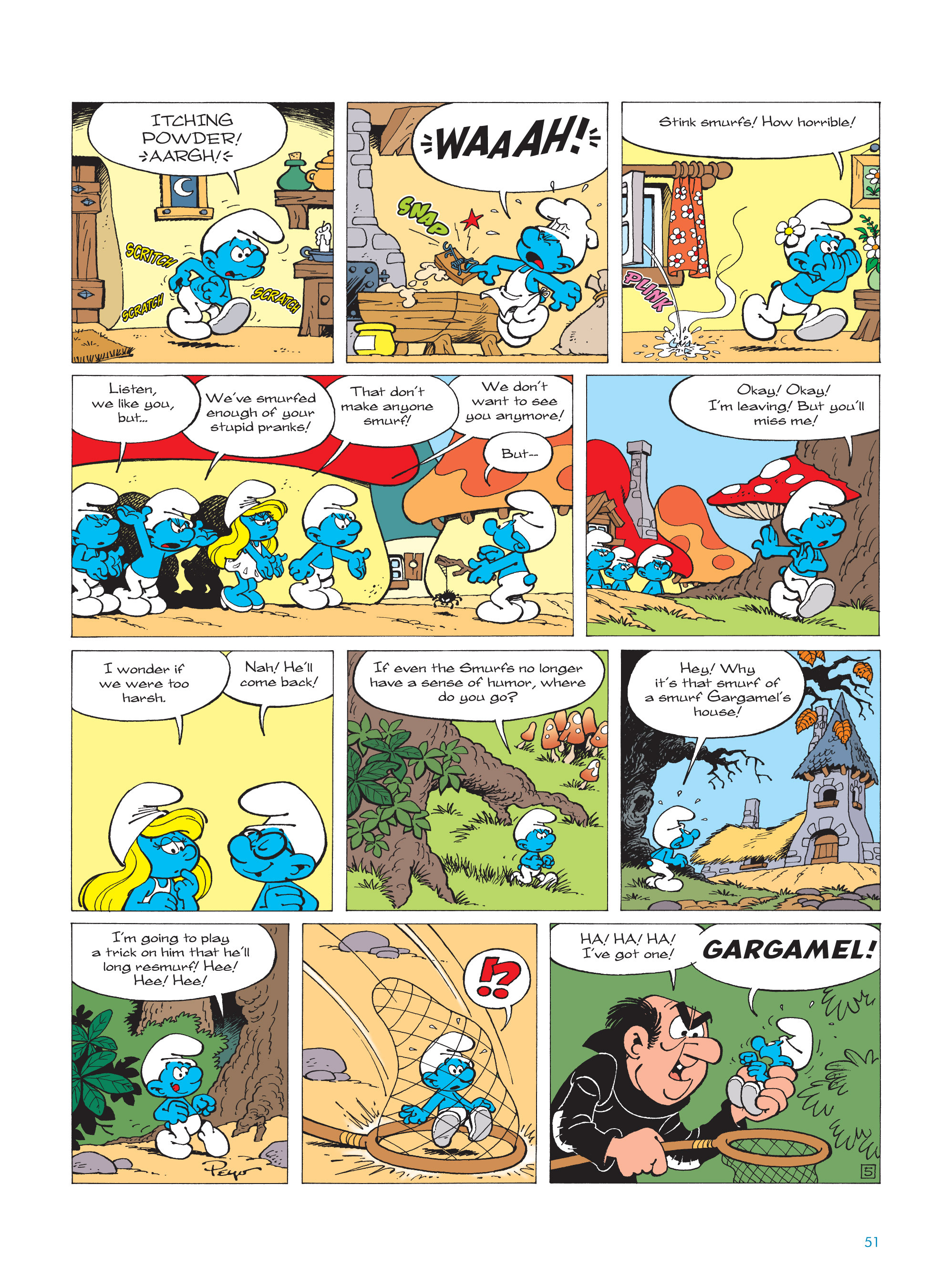 Read online The Smurfs comic -  Issue #16 - 52