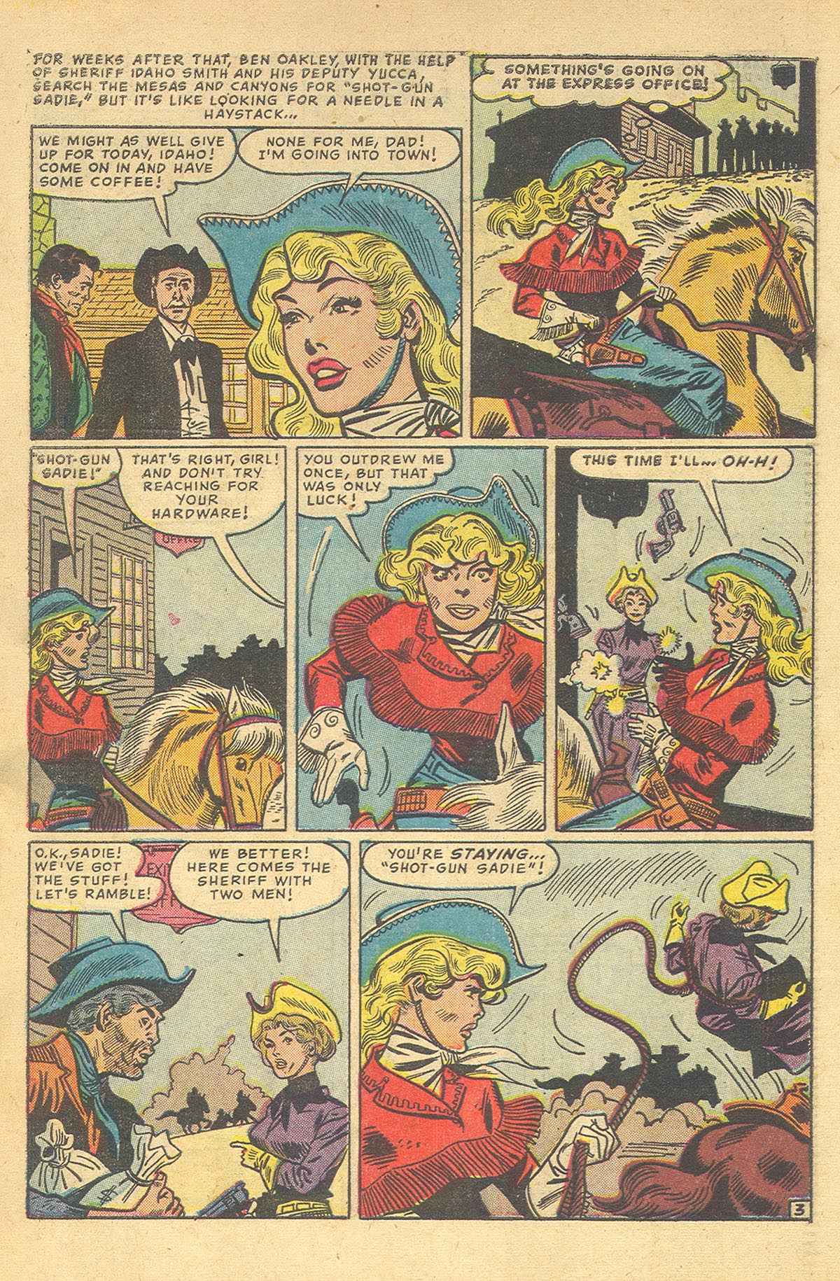 Read online Annie Oakley comic -  Issue #10 - 30